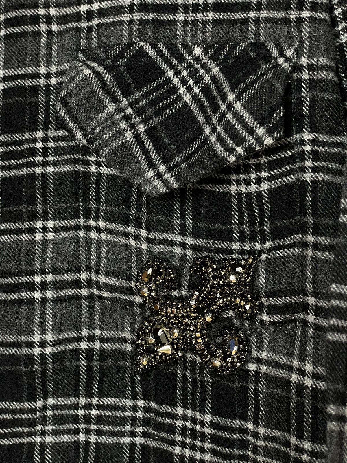 Flannel × The Kooples × Vintage The Kooples Jeans Vintage Wool Flannel Shirt Size US L / EU 52-54 / 3 - 7 Thumbnail