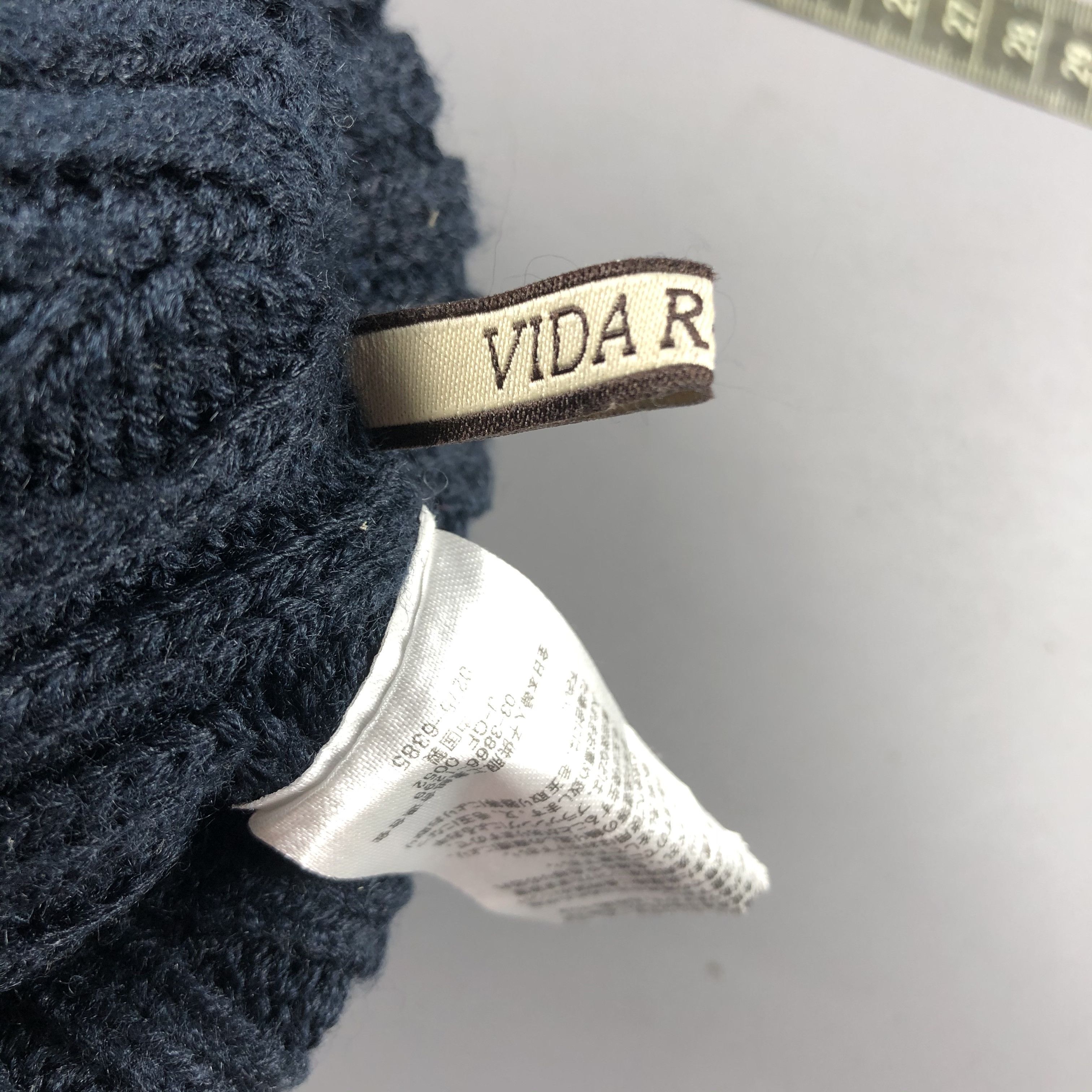Japanese Brand × Vintage Vida Roseo Ribbed Beanie Snow Hat Snow Cap -D196 Size ONE SIZE - 6 Thumbnail