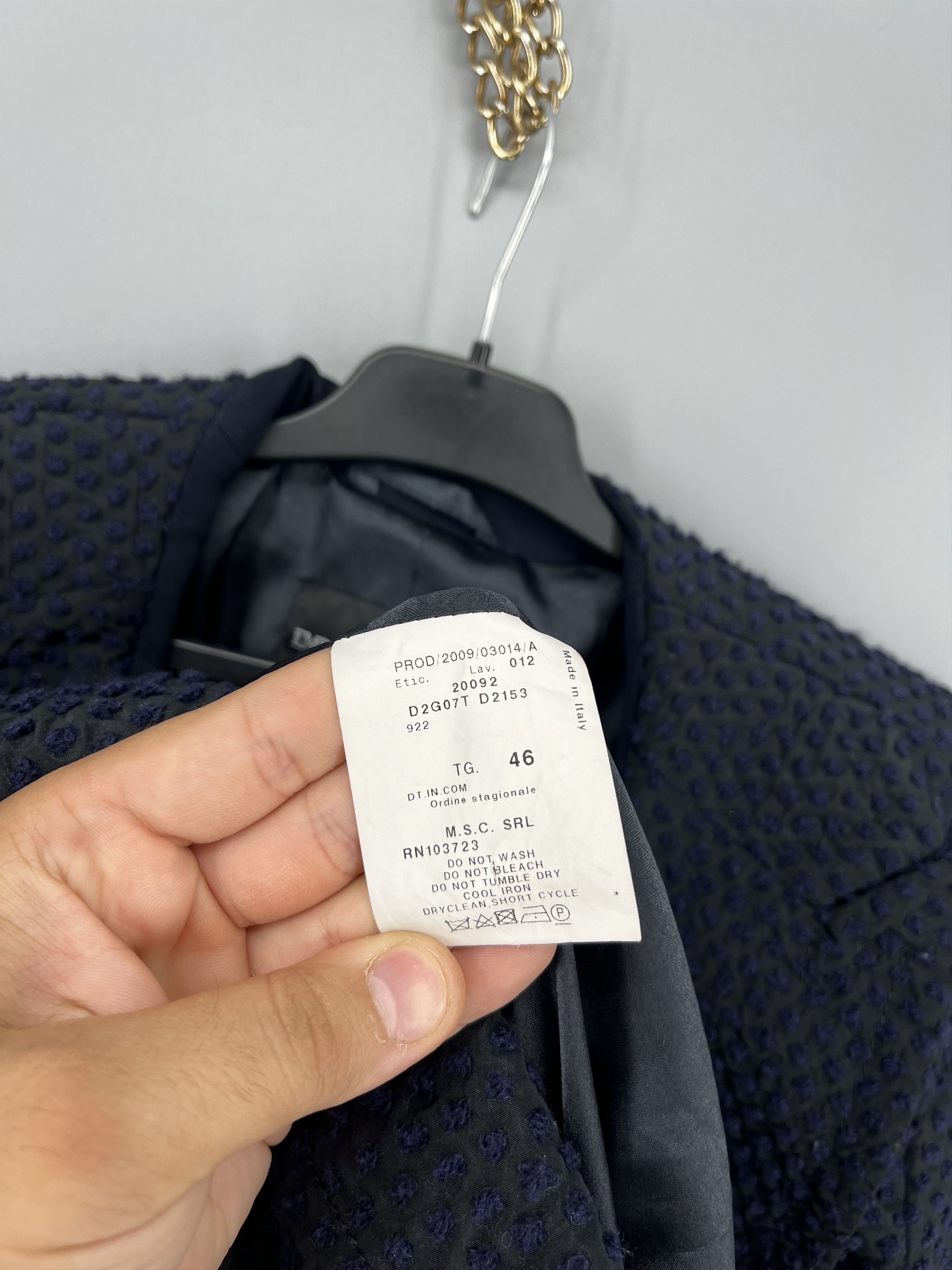Emporio Armani Emporio Armani Women’s Blazer Made in Italy Size L / US 10 / IT 46 - 8 Thumbnail