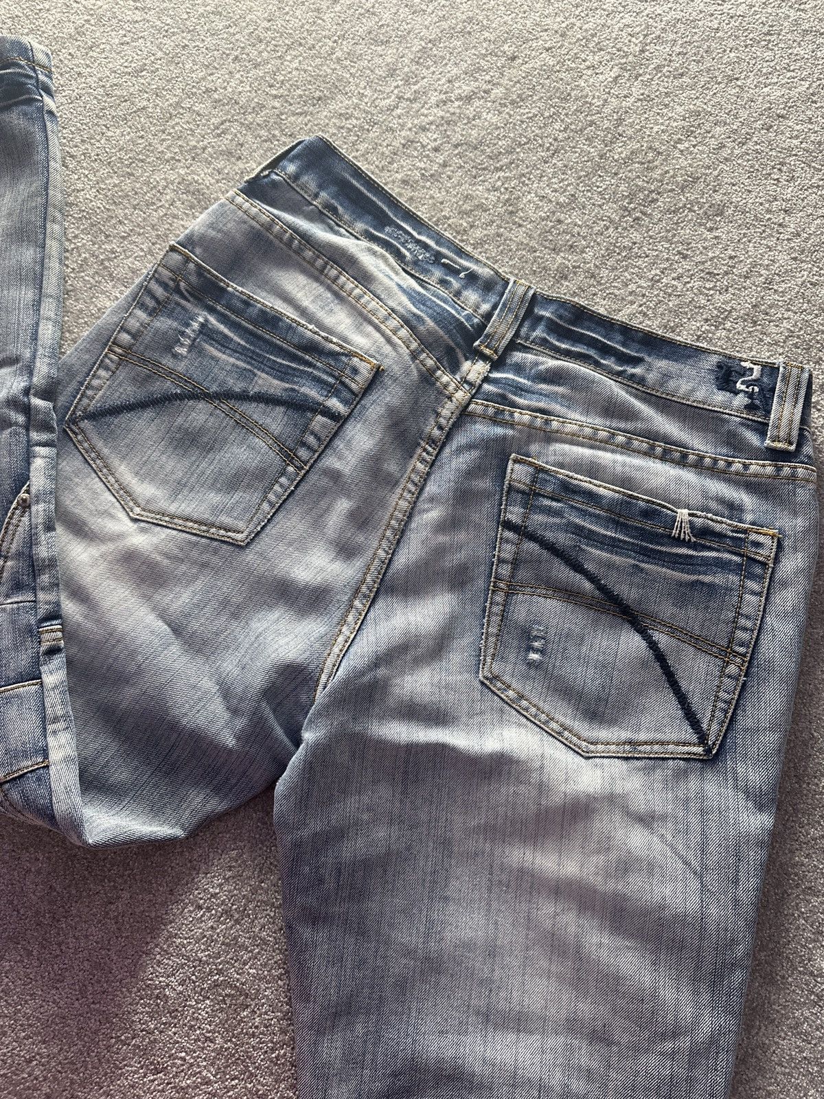 Hysteric Glamour × Japanese Brand × Vintage EIGHT2NINE PATCHWORK JAPANESE DENIM Size US 34 / EU 50 - 4 Thumbnail