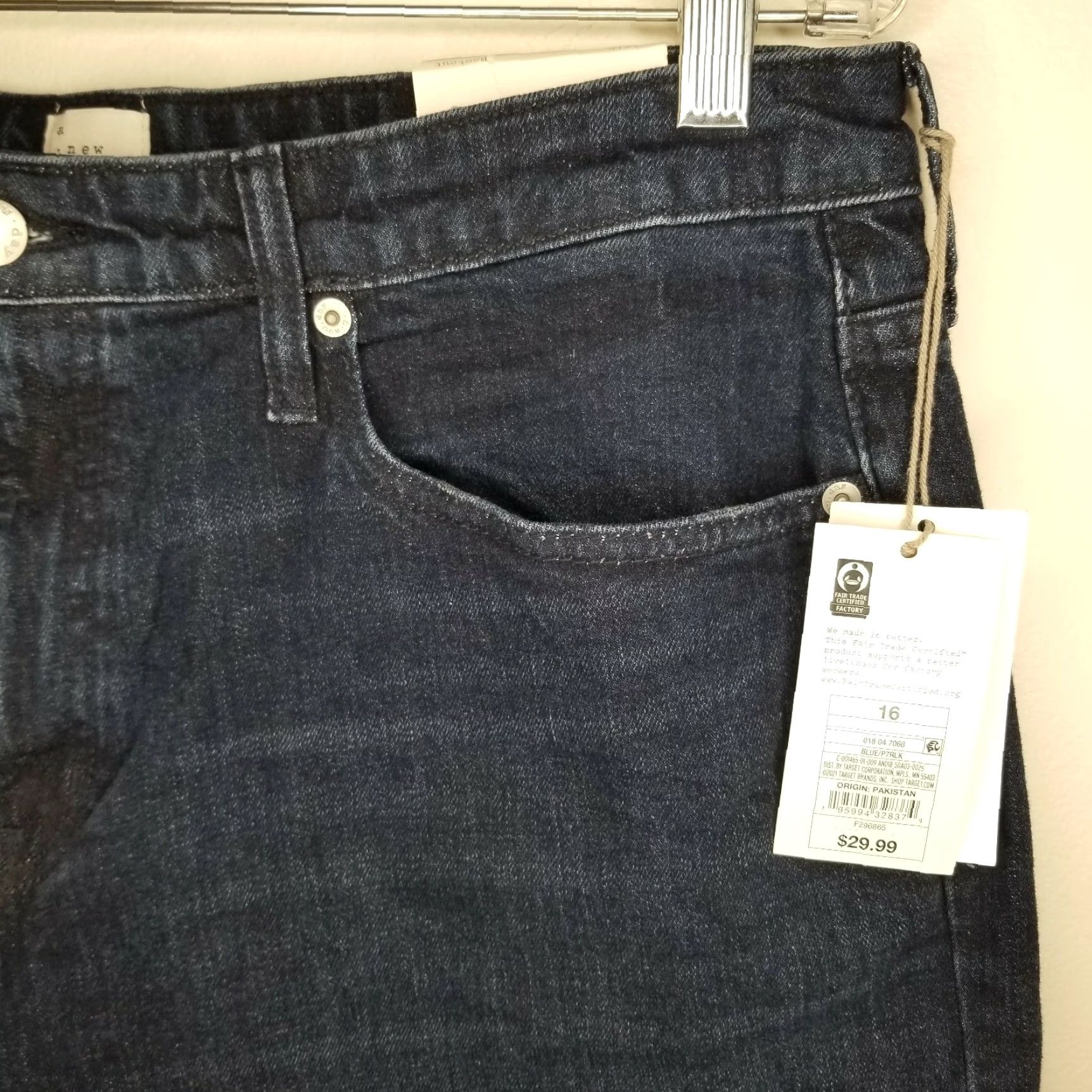Vintage A New Day Jeans Bootcut Blue Size 16 Regular Womens 27in Inseam 35in Waist NWT Women's Jeans Size 38" / US 16 / IT 52 - 3 Thumbnail