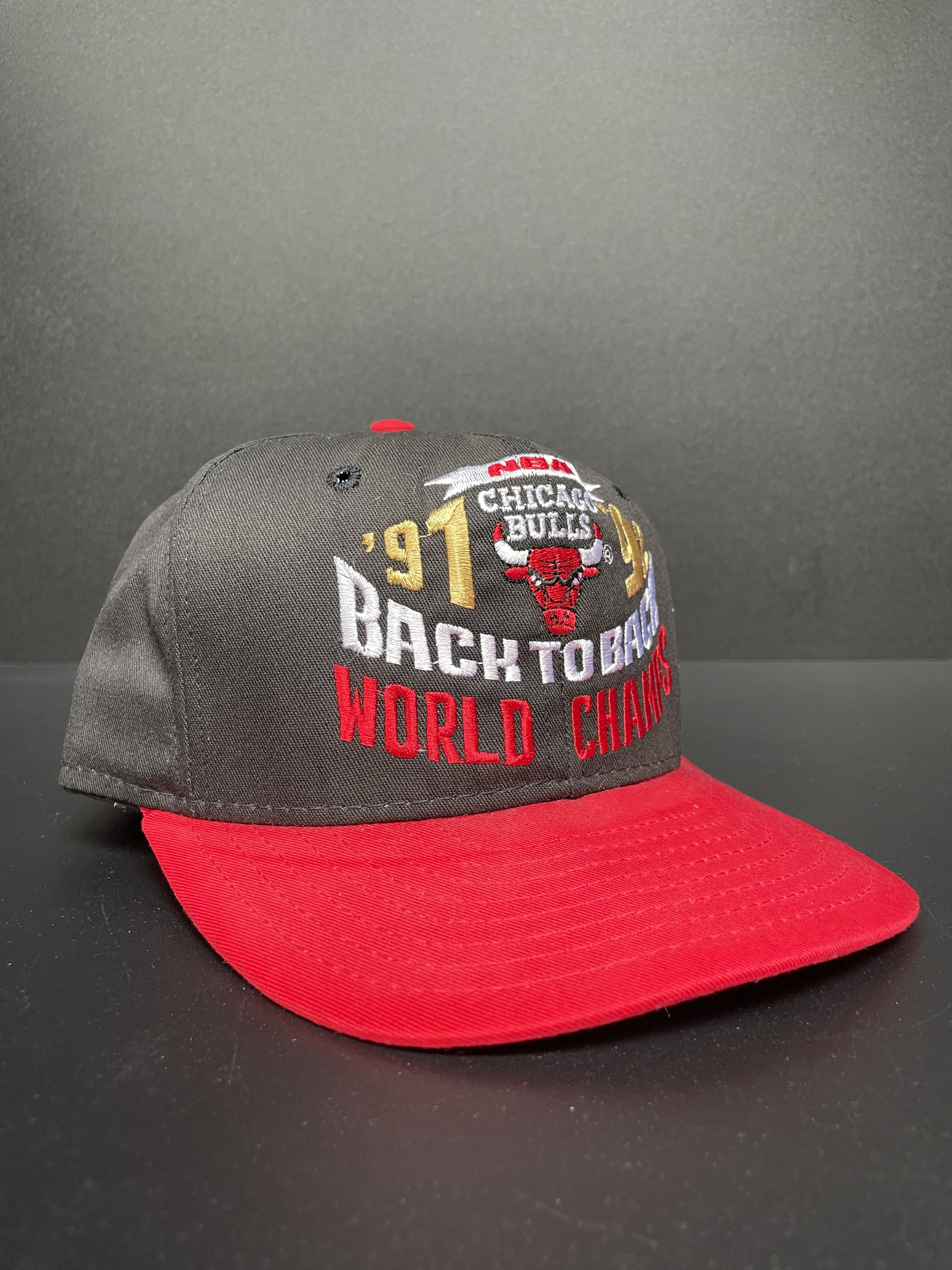 Other Vintage Chicago Bulls Cap 1991/92 Champs 🧢 AJD 🧢 unworn Size ONE SIZE - 2 Thumbnail