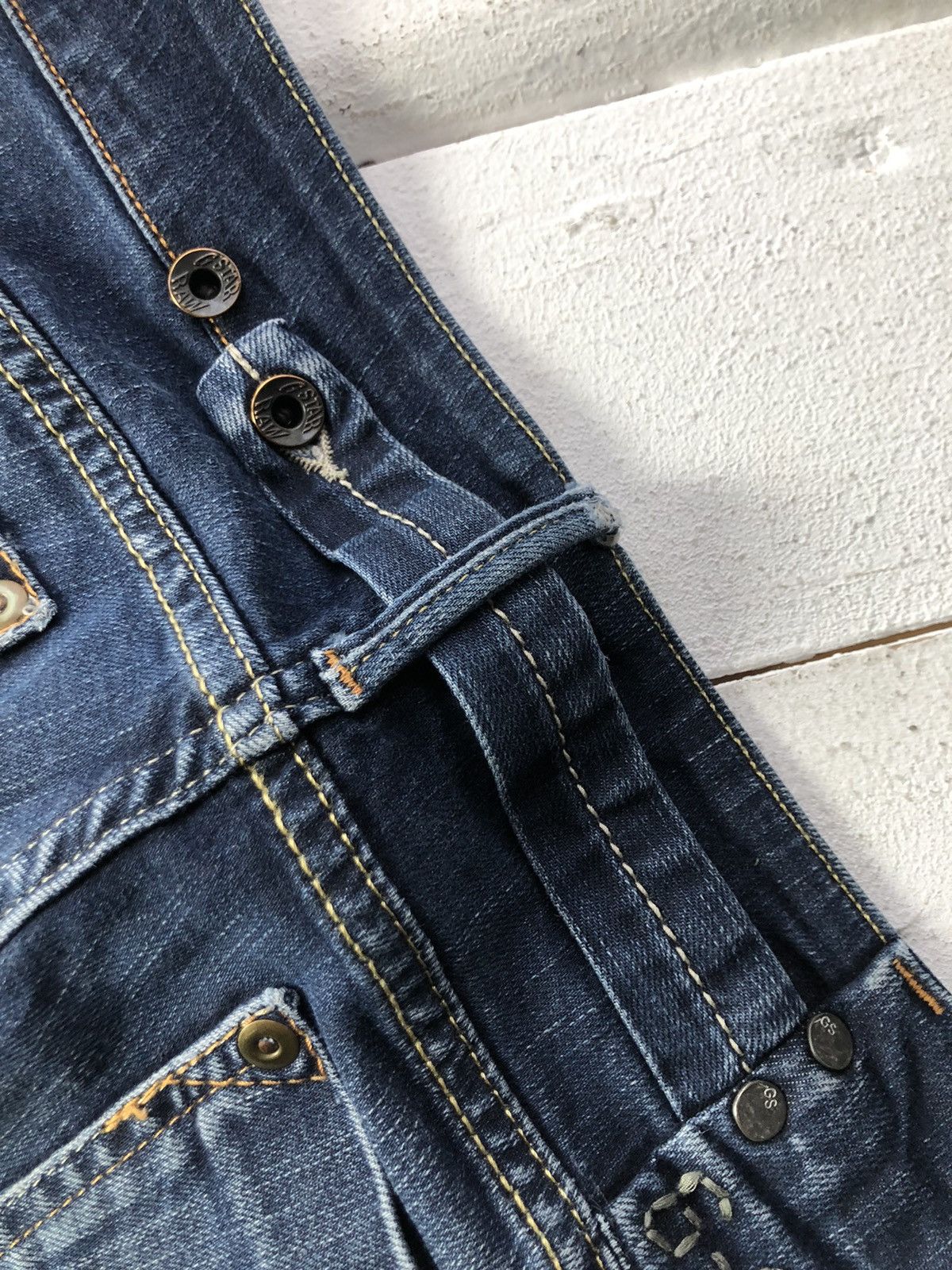 G-Star PUNK G STAR RAW OPIUM BAGGY OPIUM GRANGE VINTAGE Y2k Size 29" - 7 Thumbnail
