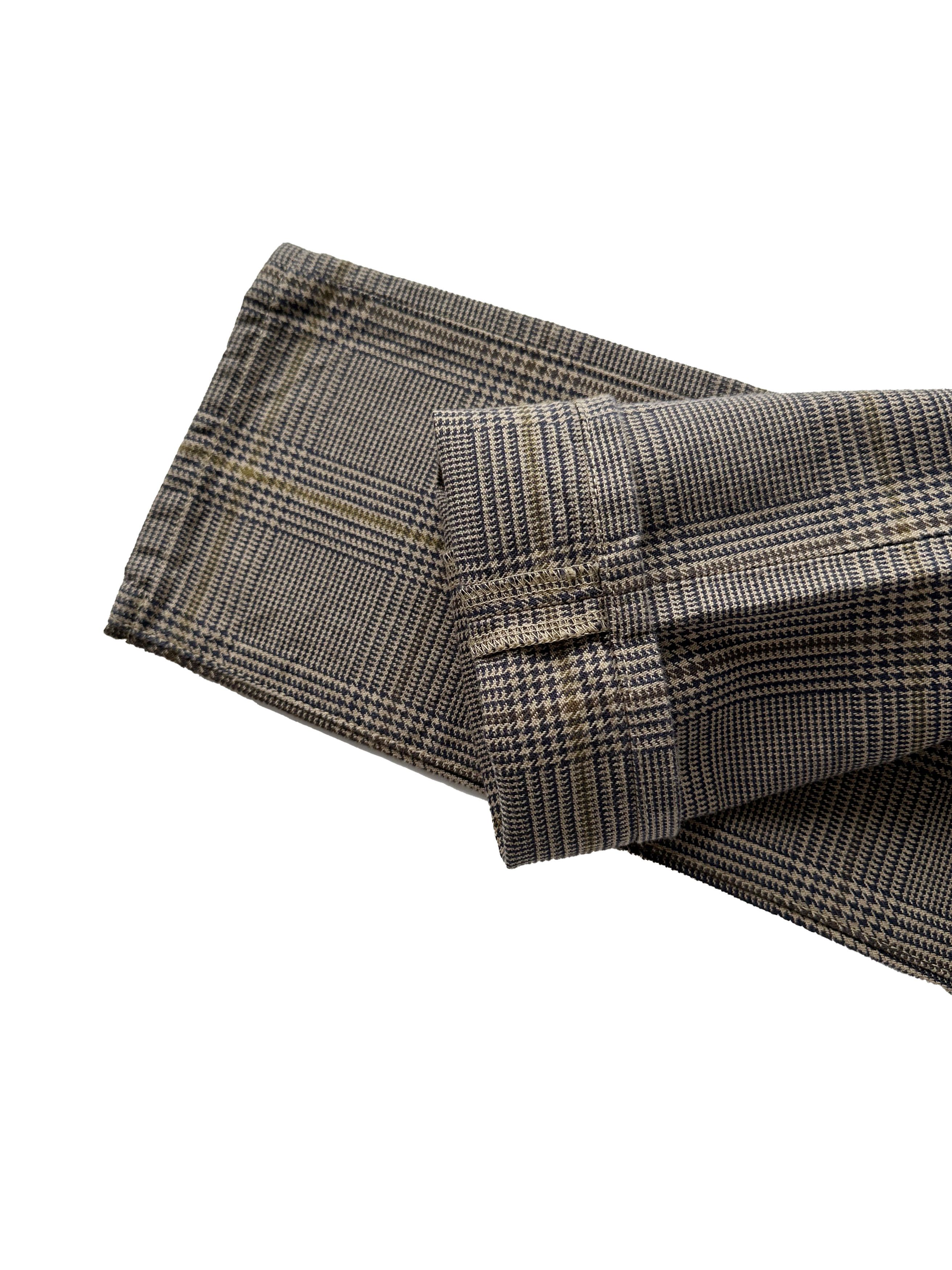 Saint Laurent Paris Saint Laurent D24 Checkered plaid pants Size US 28 / EU 44 - 5 Thumbnail