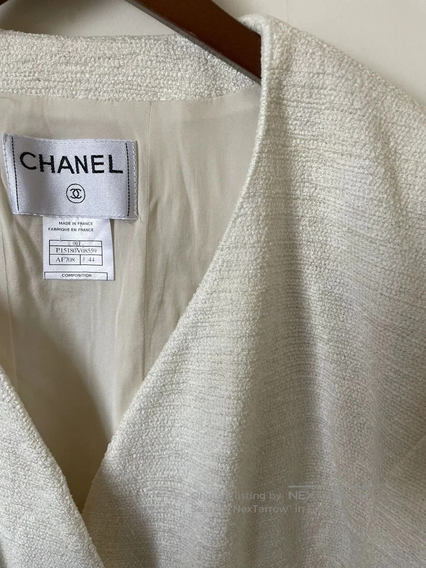 Chanel Chanel Tweed Blazer. Size M / US 6-8 / IT 42-44 - 2 Thumbnail