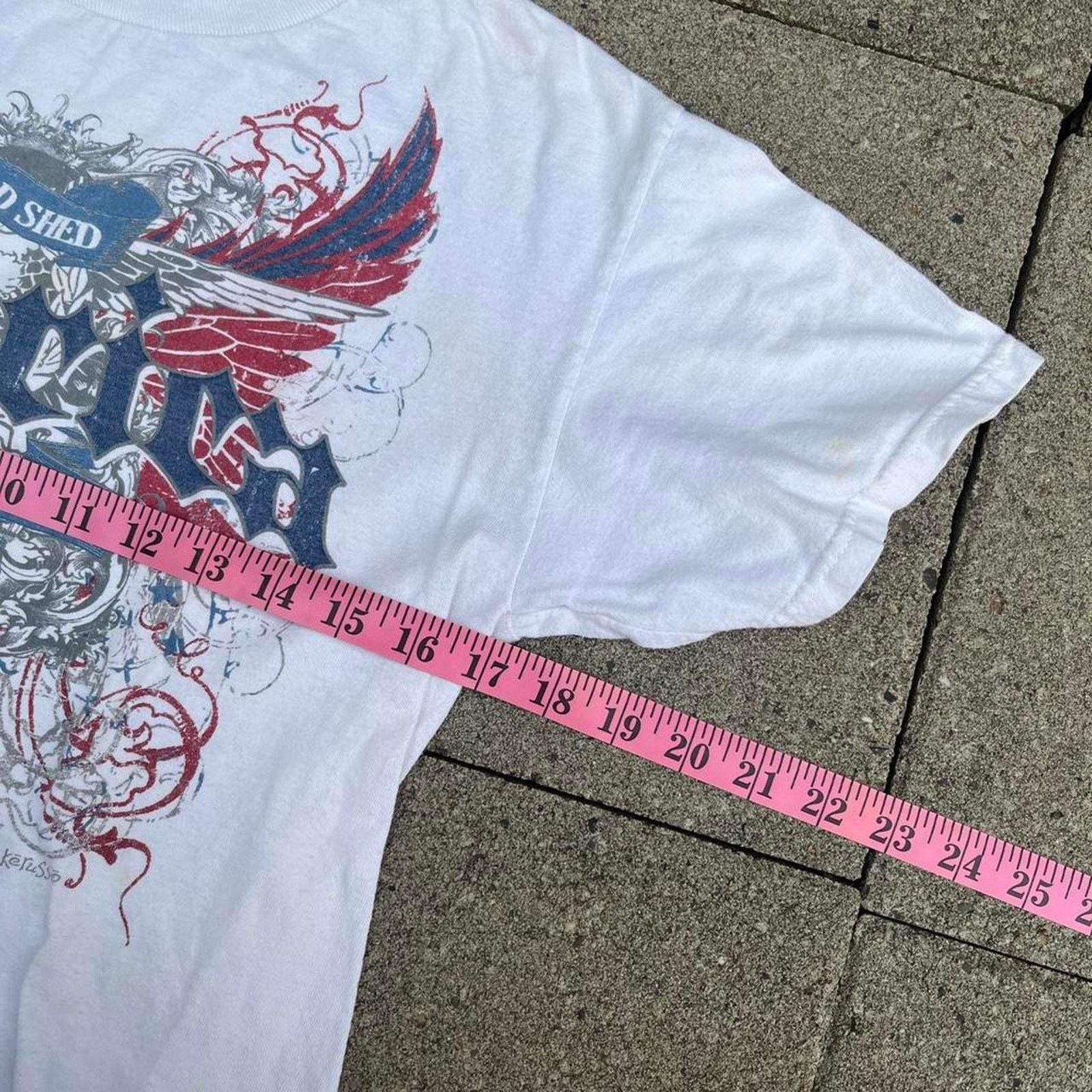 Affliction America Affliction God Shed Blessed is The Nation Palm 33:12 Size US M / EU 48-50 / 2 - 5 Thumbnail