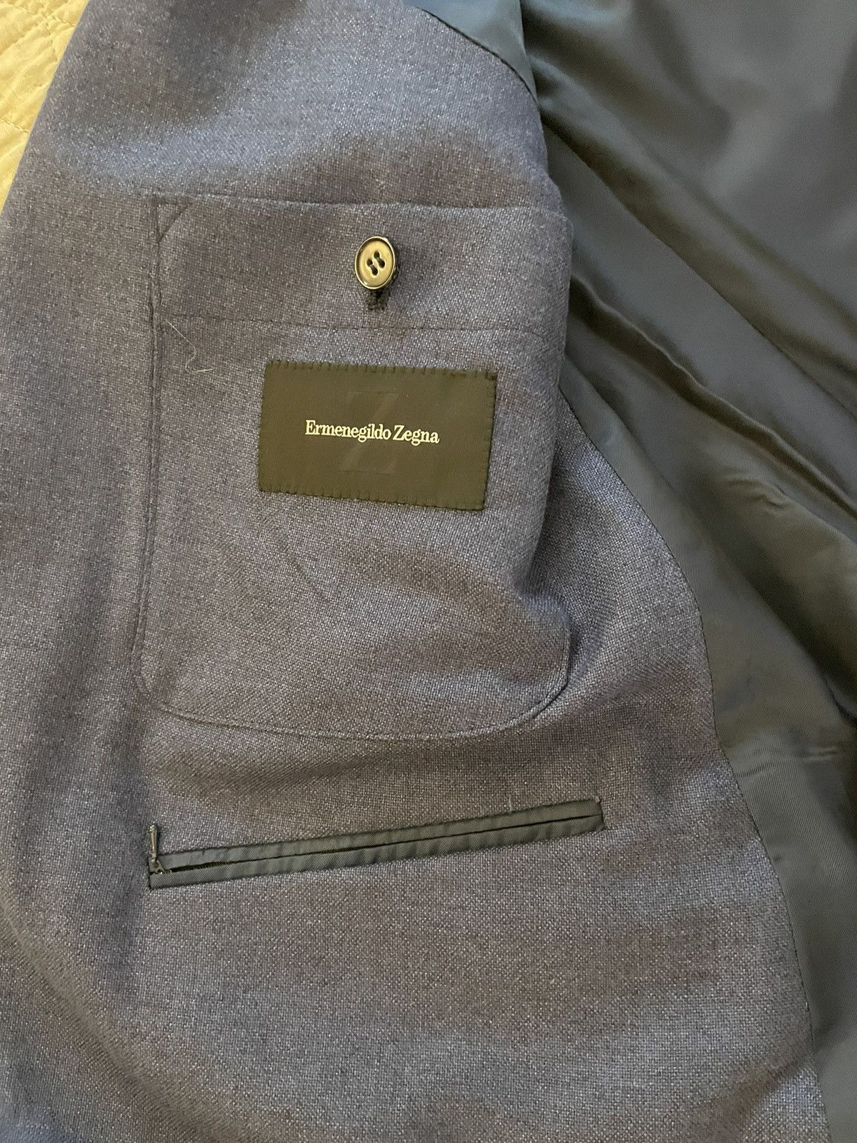 Ermenegildo Zegna Cashmere Blend 10-Pocket Travel Jacket Size 44R - 7 Thumbnail