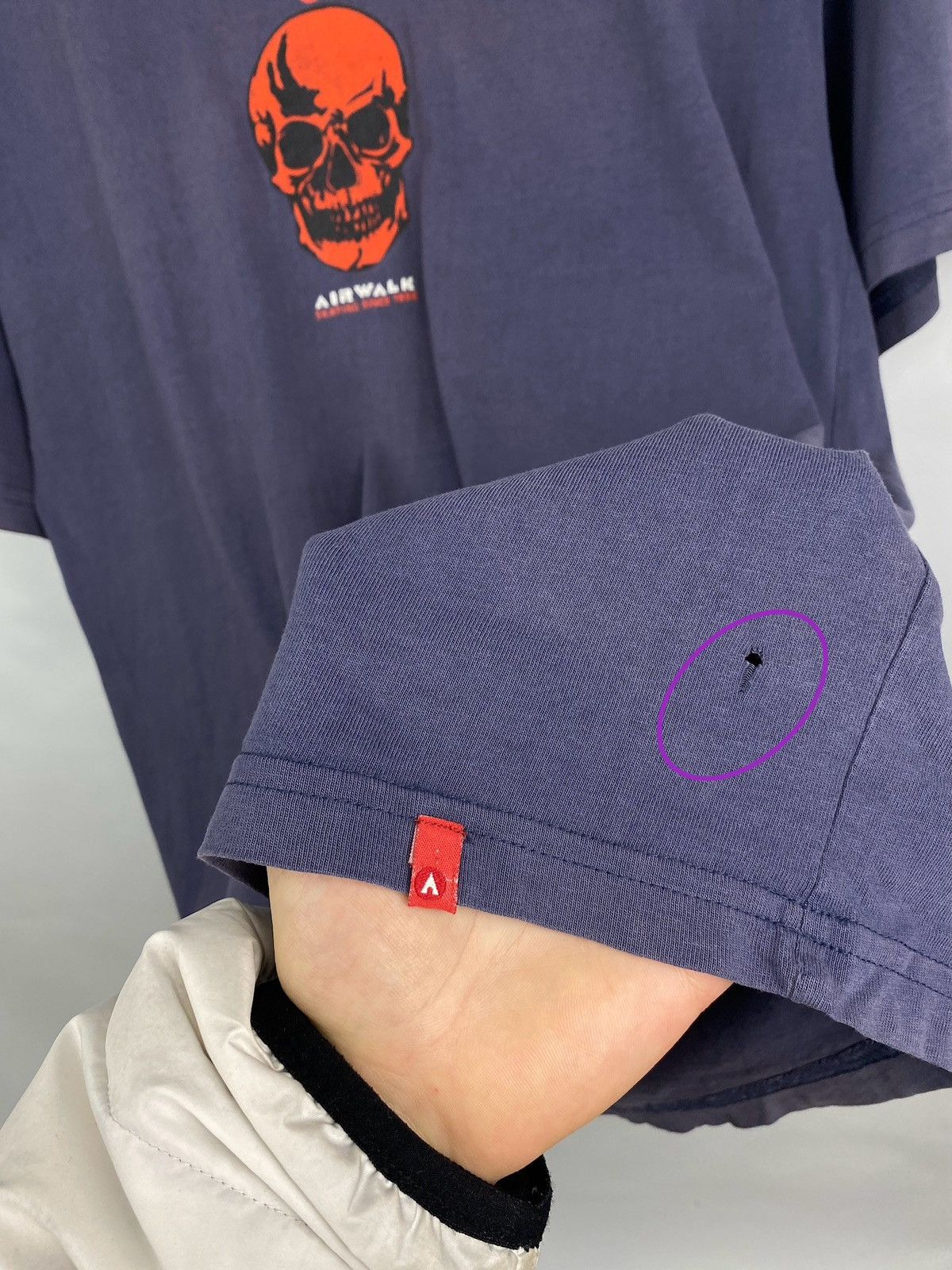 Airwalk 🇺🇸 Vintage 90s Airwalk Skateboard 1986 Y2K T-Shirt Rare Hype Size US L / EU 52-54 / 3 - 7 Thumbnail