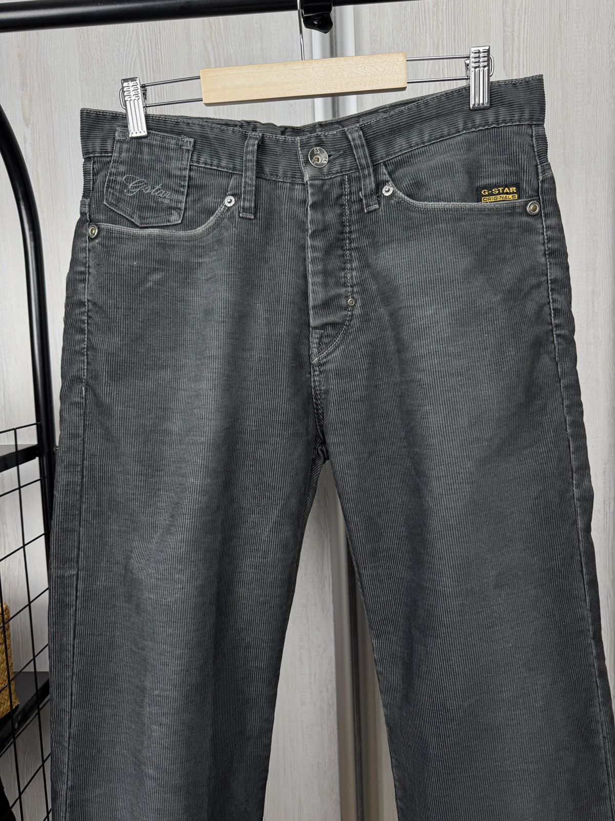 G-Star G-Star Raw vintage corduroy wide leg pants y2k velvet Size US 30 / EU 46 - 3 Thumbnail