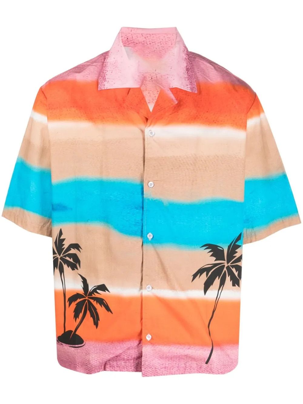 Other Palm Tree-Print Shirt – Tropical Casual Resort Style Size US M / EU 48-50 / 2 - 3 Thumbnail