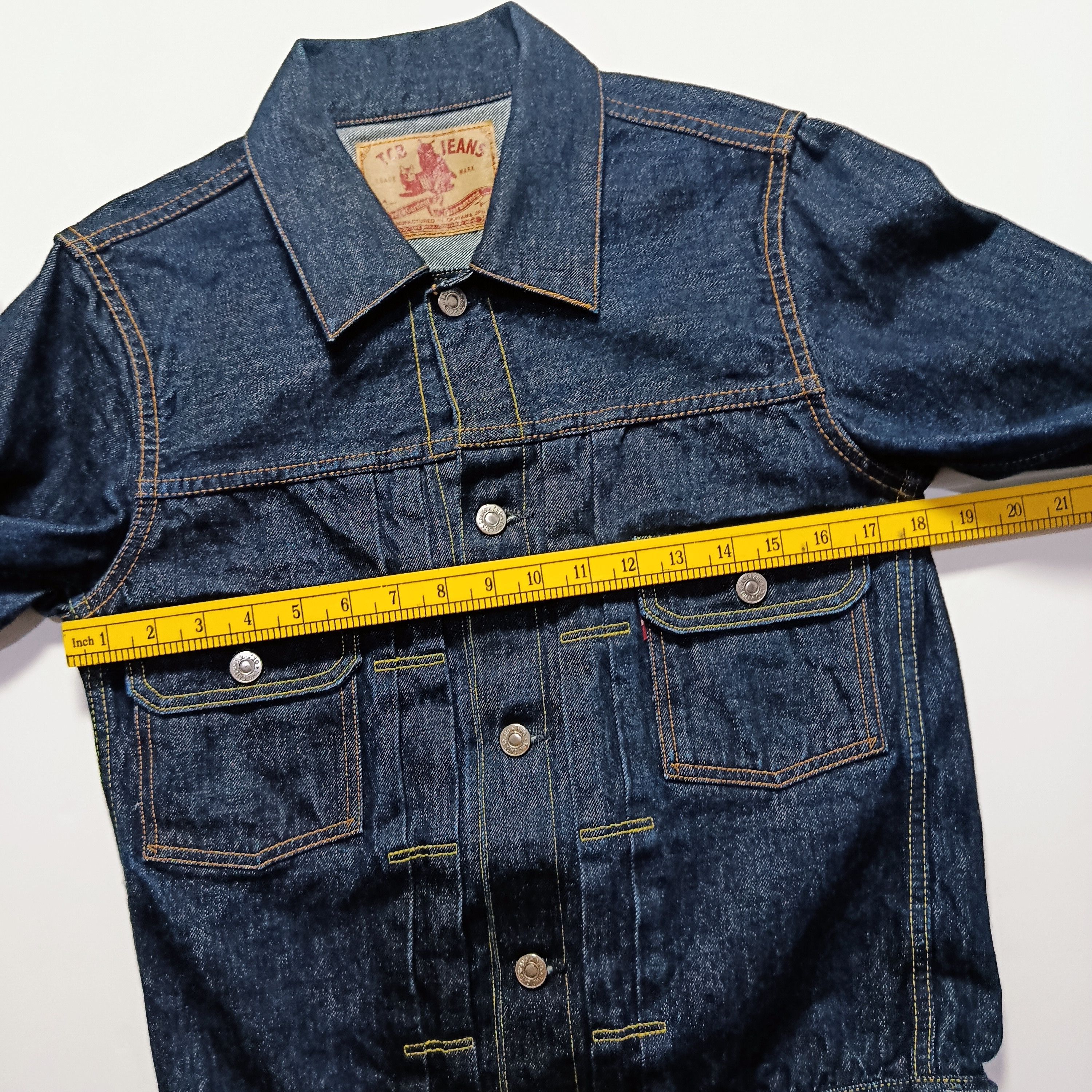 TCB Jeans TCB Jeans Type II Selvedge Denim Jacket Japan Size US S / EU 44-46 / 1 - 12 Thumbnail