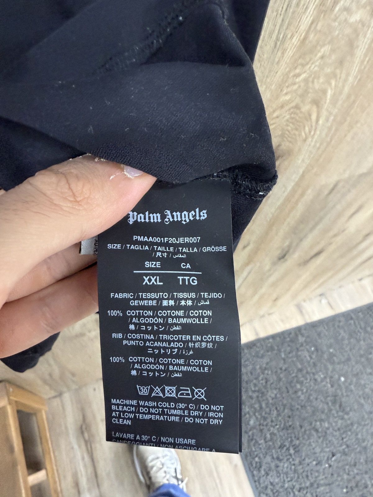 Palm Angels Palm Angels Short Sleeve Tee Size US XXL / EU 58 / 5 - 6 Thumbnail