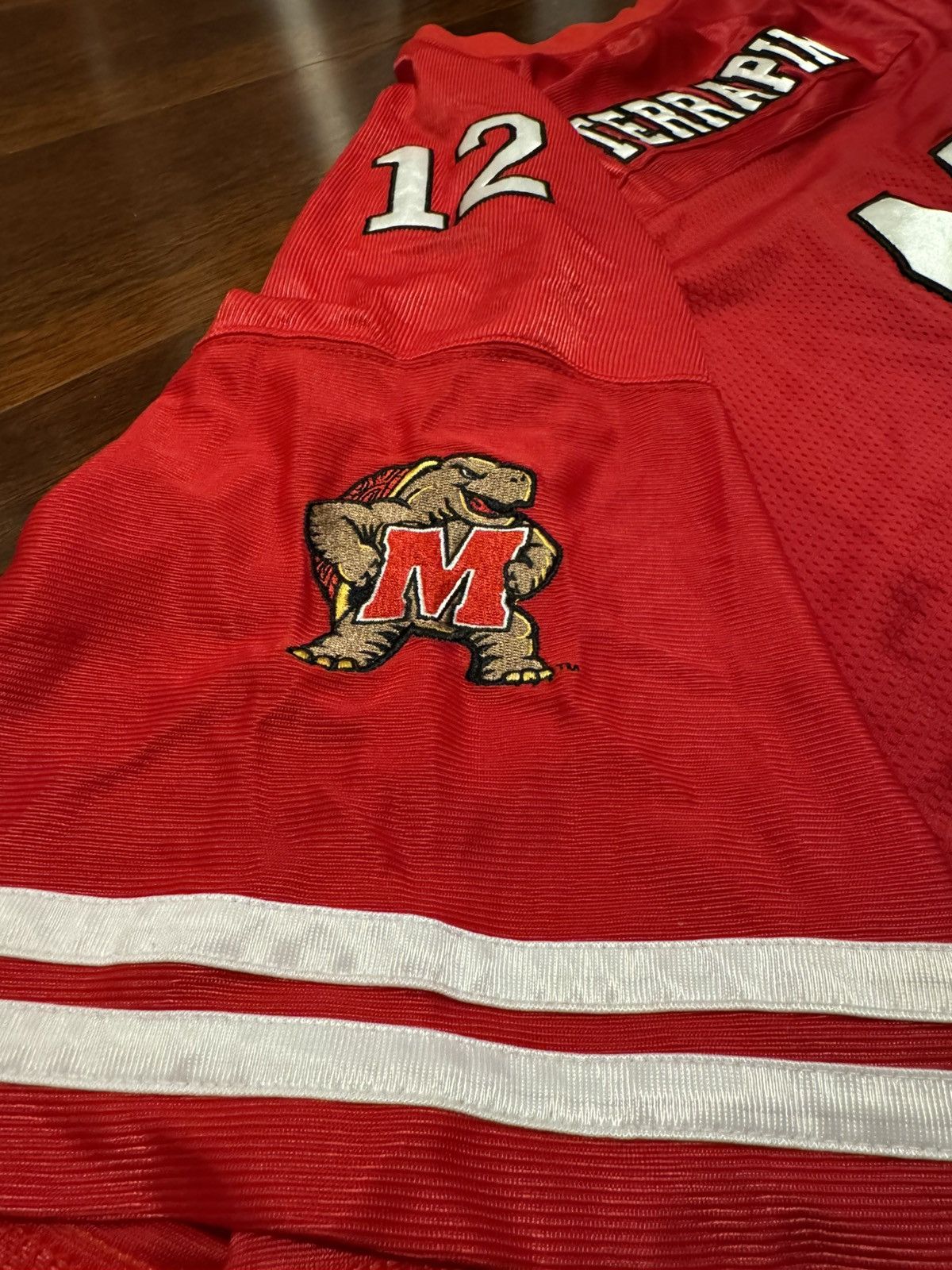 Starter Y2K/Vintage Red Starter Maryland Terrapins jersey Size US XXL / EU 58 / 5 - 7 Thumbnail