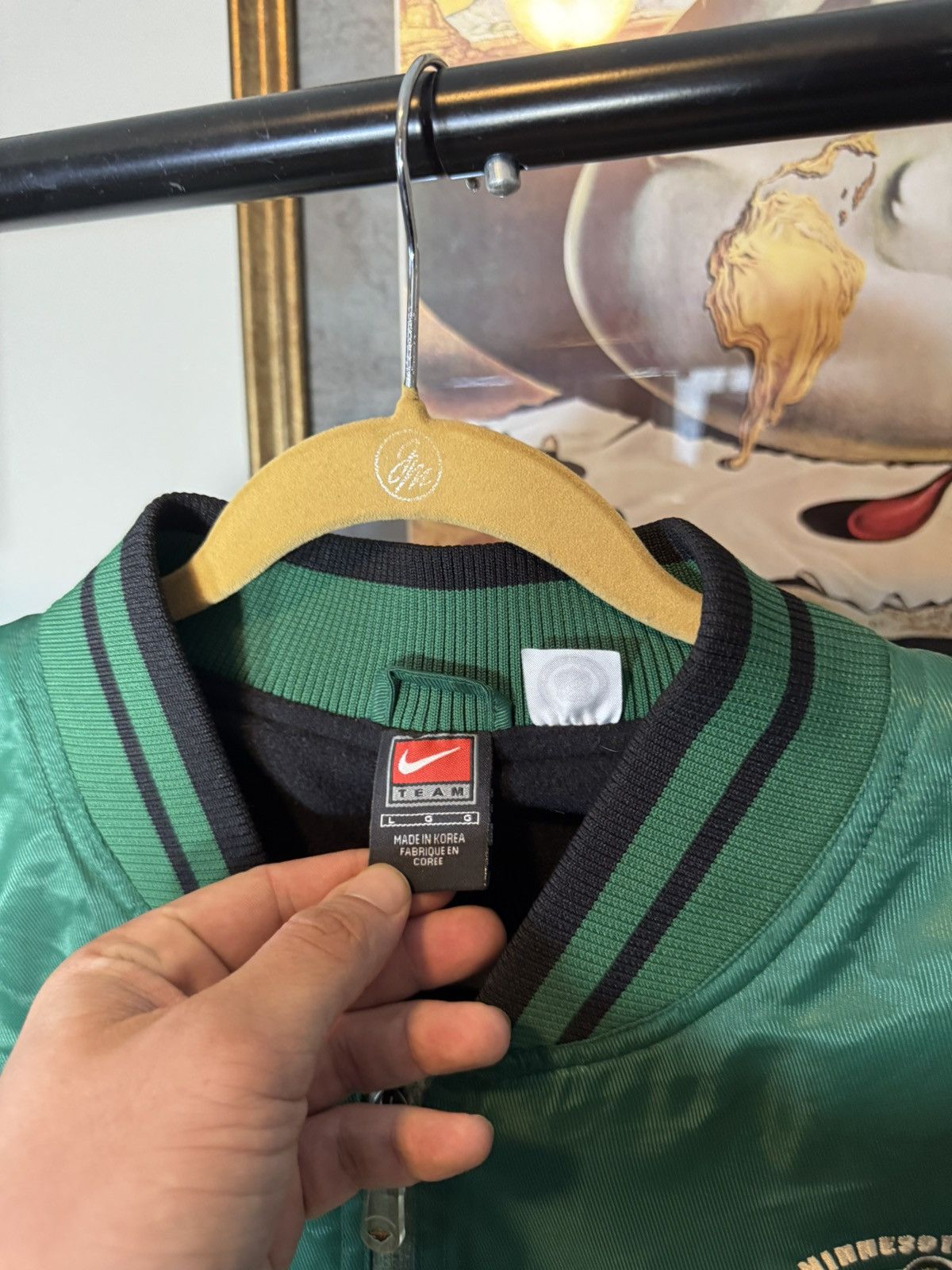 Nike Vintage Minnesota Wild Nike Jacket Size US L / EU 52-54 / 3 - 4 Thumbnail