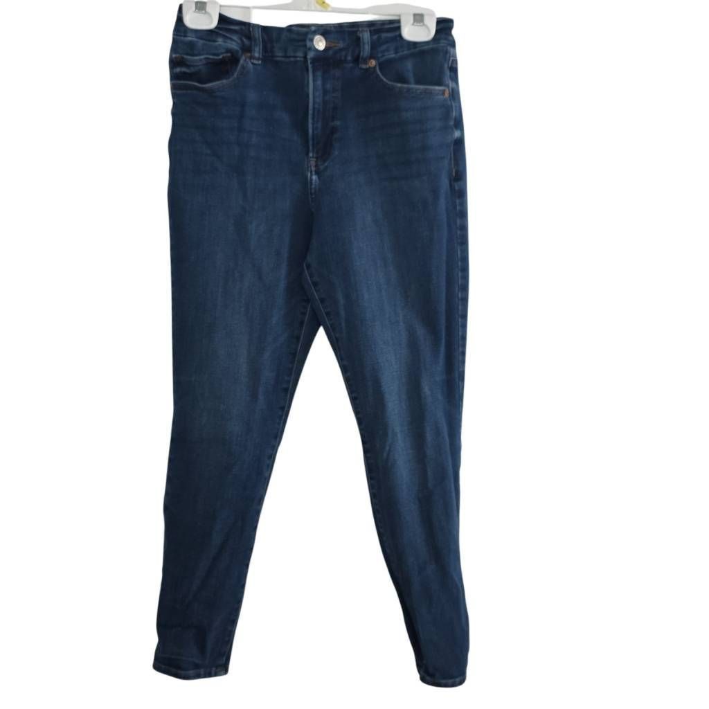 Express Express Women's Size 6/8/10 Short Blue Skinny High Rise 4Way Size 28" / US 6 / IT 42 - 1 Thumbnail