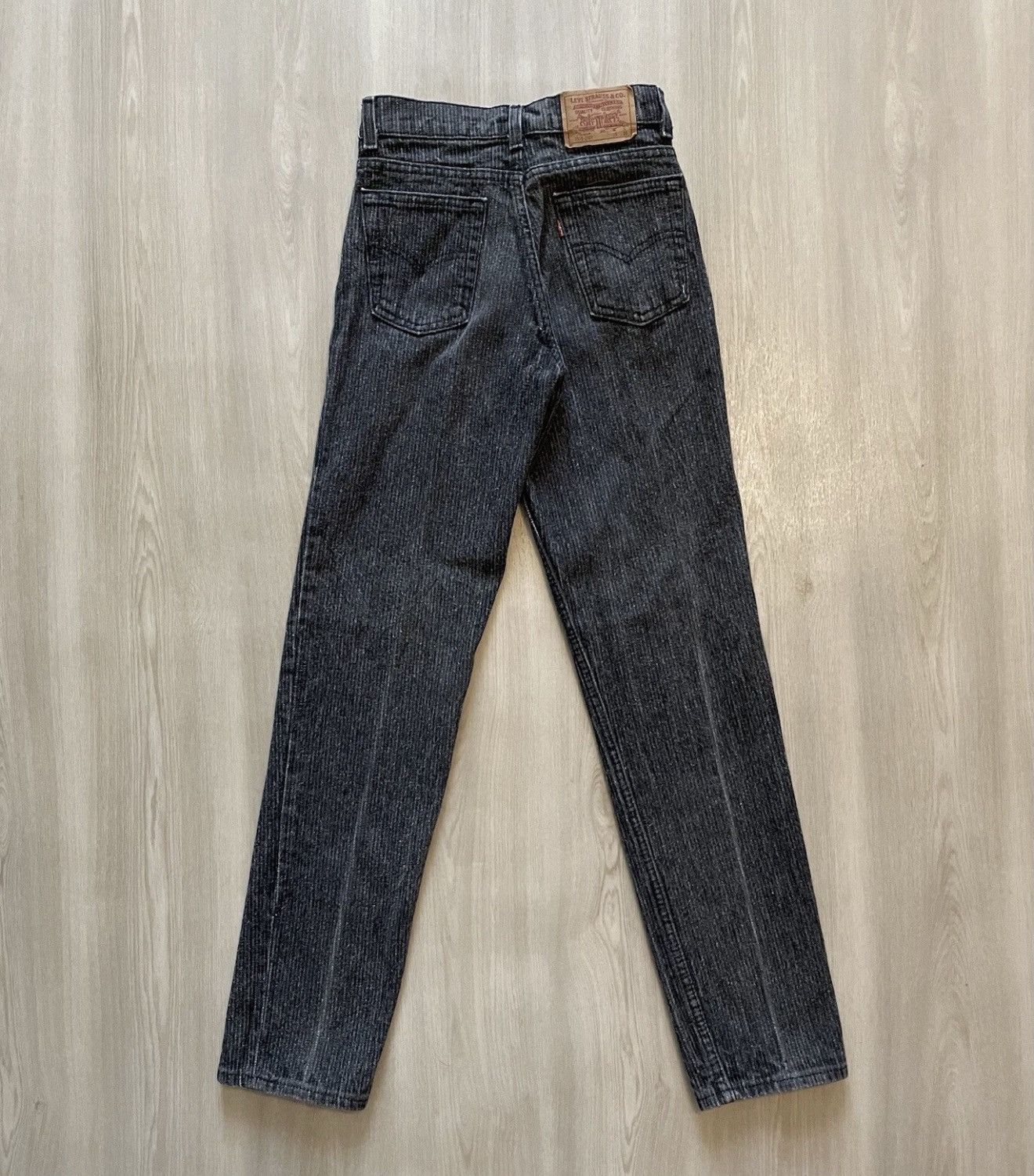 Levi's Vintage Levis 80s 7505-0221 Student Denim USA Jeans 26x30 Size US 26 / EU 42 - 2 Thumbnail