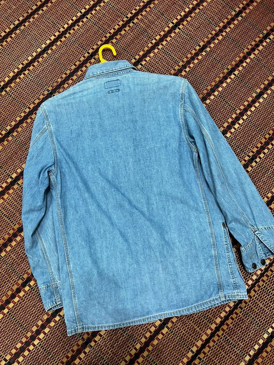 Blue Blue Japan × Japanese Brand Blue Blue Arigato Chore Jacket Denim Size US S / EU 44-46 / 1 - 8 Thumbnail