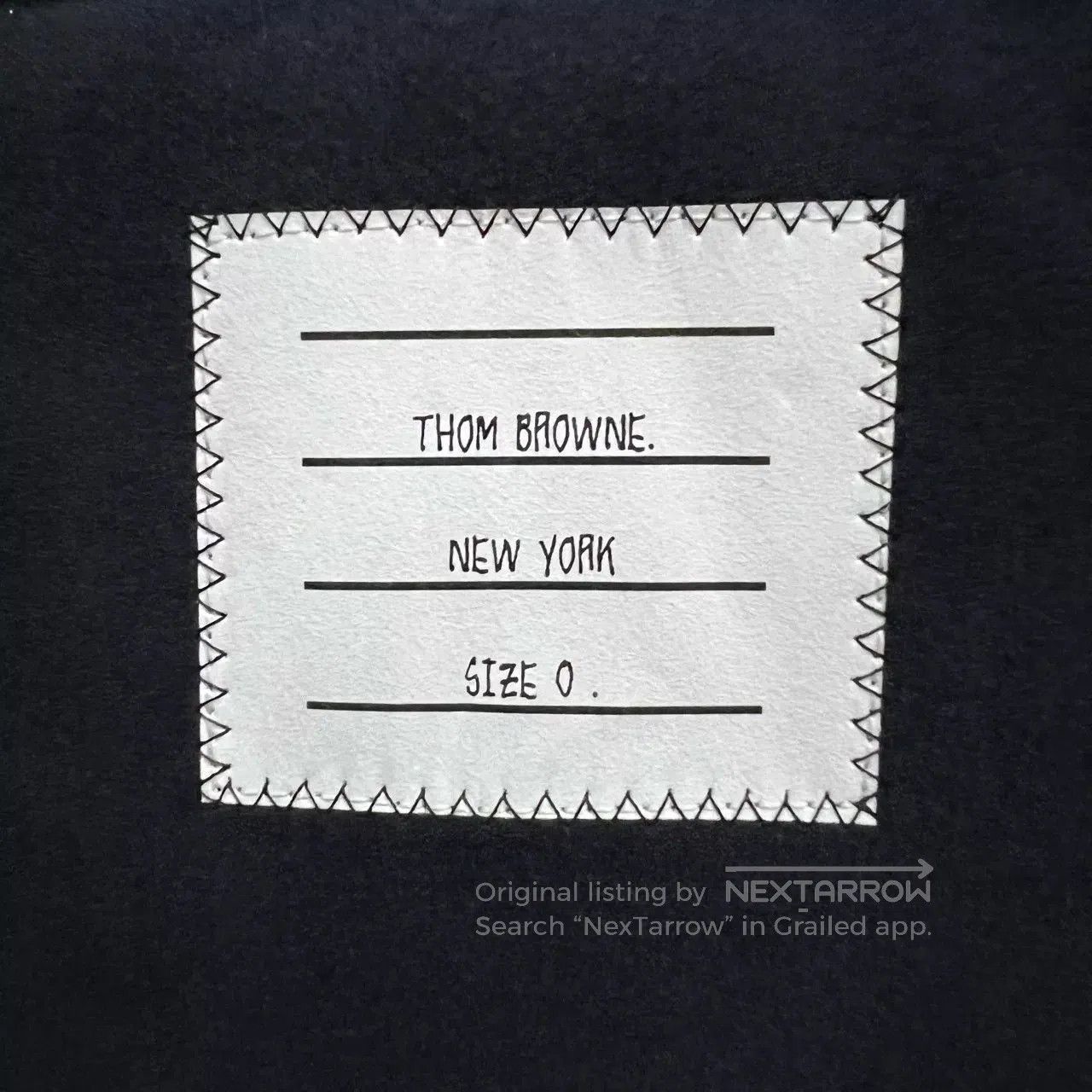 Thom Browne Thom Browne Dark Blue Anchor Blazer. Size US XS / EU 42 / 0 - 4 Thumbnail
