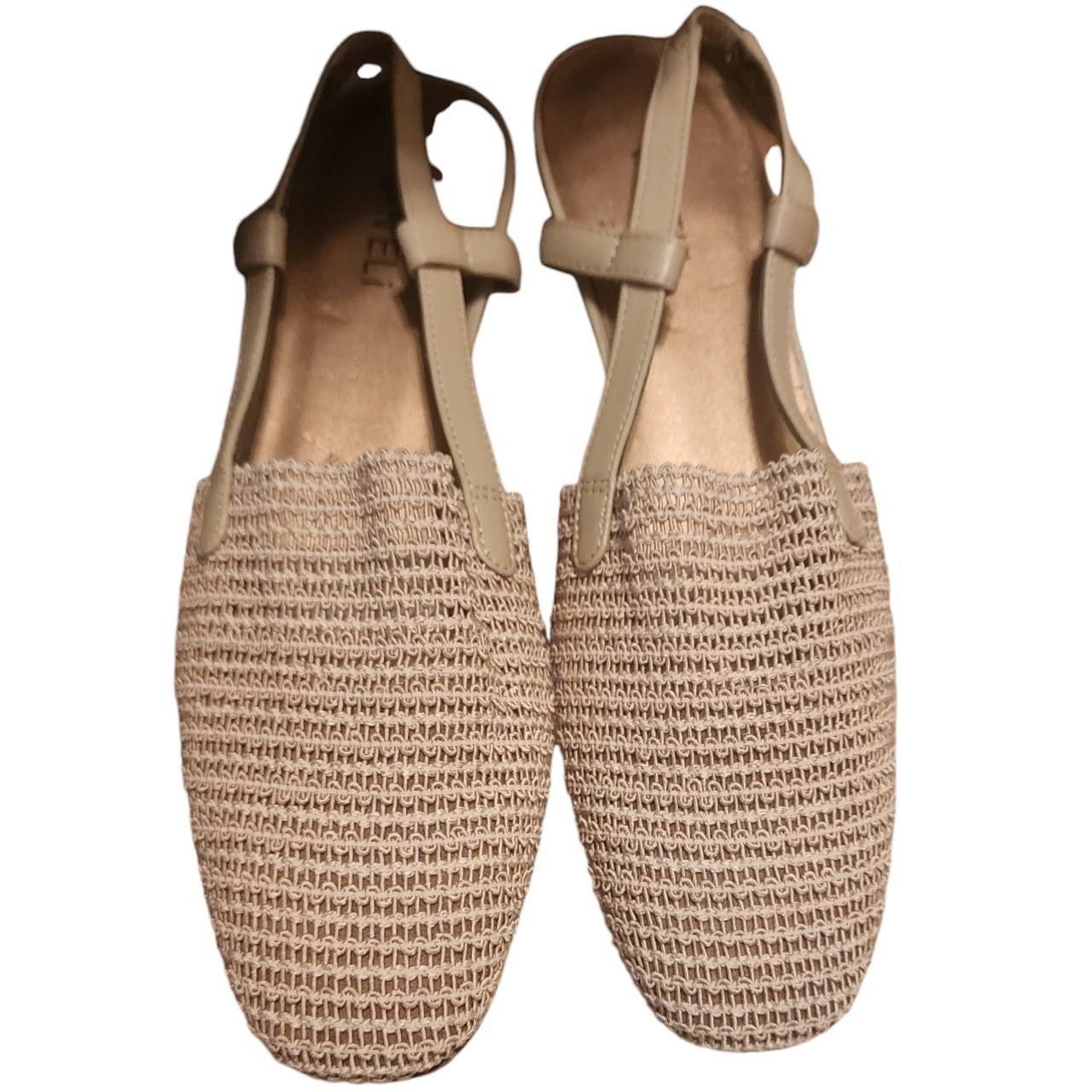 VANELI Vaneli Vintage Beige Slingback Sandals size 9 Size US 9 / IT 39 - 1 Thumbnail