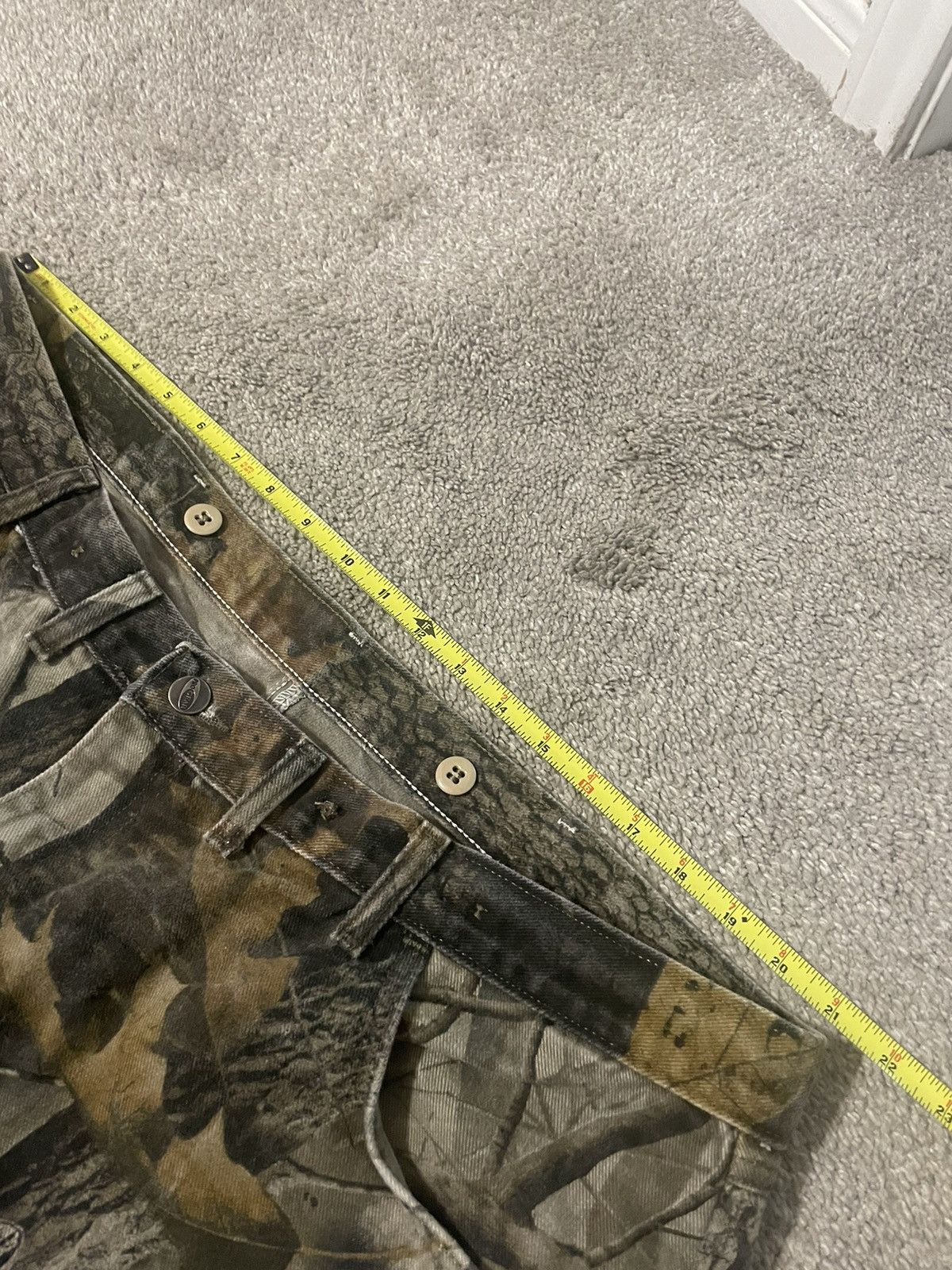 Realtree × Vintage × Wrangler Wrangler Pro Gear Camouflage Jeans Men Size 44/32 Double Kne Size US 44 / EU 60 - 4 Thumbnail