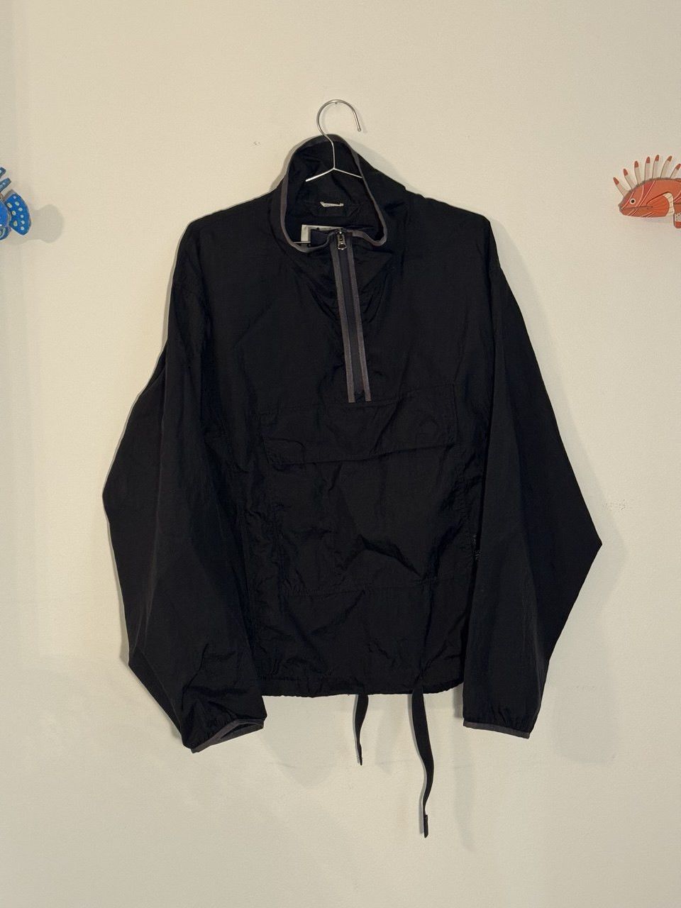 Acne Studios Acne Studios Nylon Anorak Black S Size US S / EU 44-46 / 1 - 1 Thumbnail