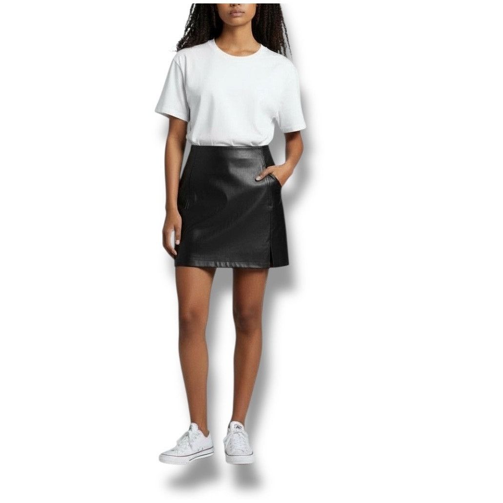 Other Lulus faux leather mini skirt Women's Medium Size 30" / US 8 / IT 44 - 1 Thumbnail
