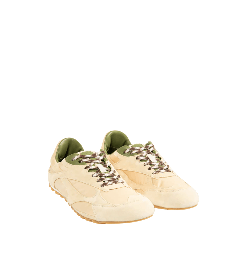 Bottega Veneta o1h1sh10526 Orbit Flash Sneaker in Beige Size US 8 / EU 41 - 2 Thumbnail