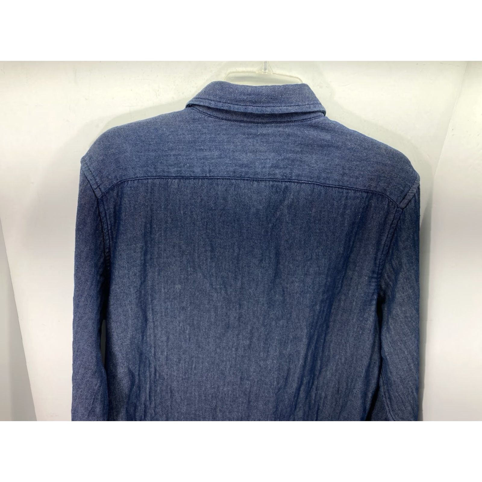 UNTUCKit UNTUCKit Shirt Men Large Blue Button Flannel Lined Long Sleeve Cotton Slim Fit Shirt Size US L / EU 52-54 / 3 - 6 Thumbnail