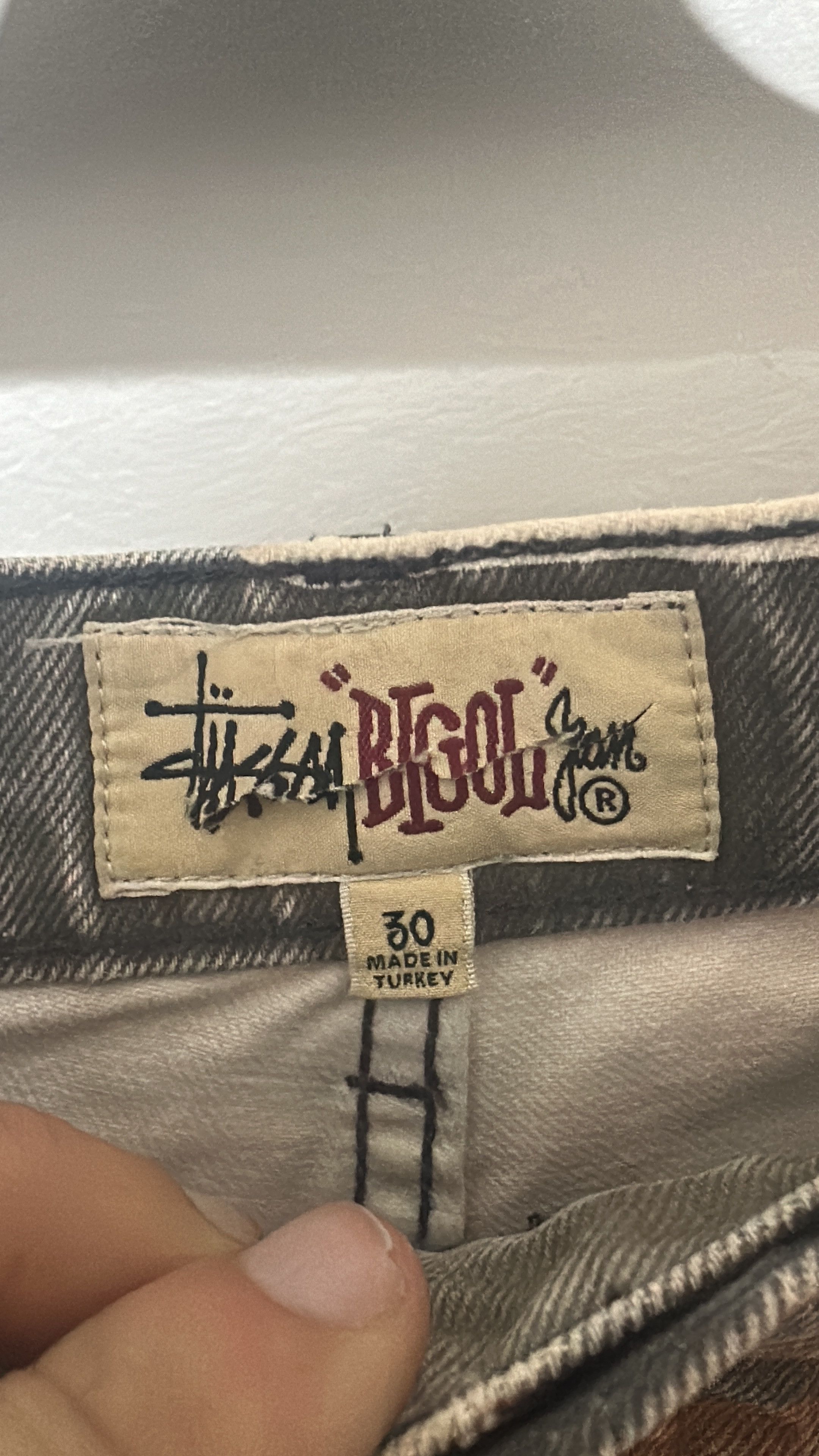 Stussy Stüssy Big Ol Jean Spray Dyed Orange Camo Size 30 Size US 30 / EU 46 - 6 Thumbnail