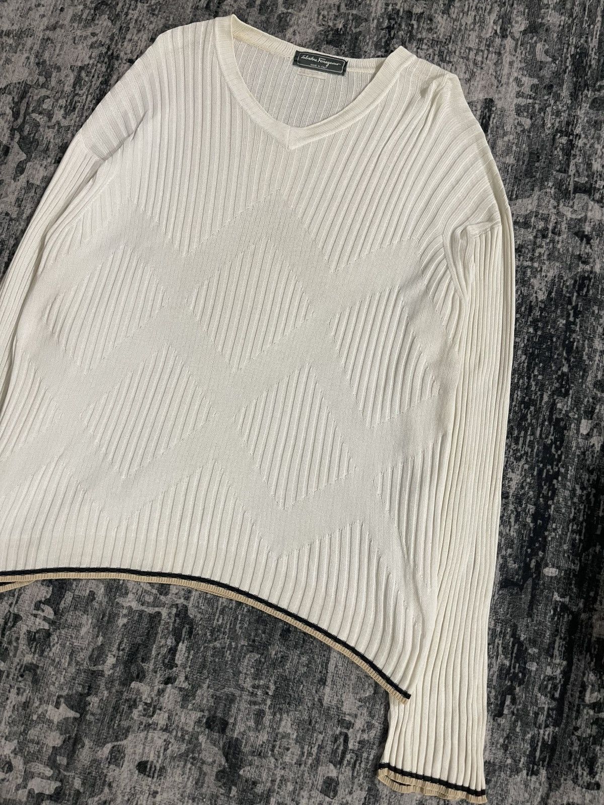 Salvatore Ferragamo Salvatore Ferragamo Sweater Knit Size XL / US 12-14 / IT 48-50 - 3 Thumbnail