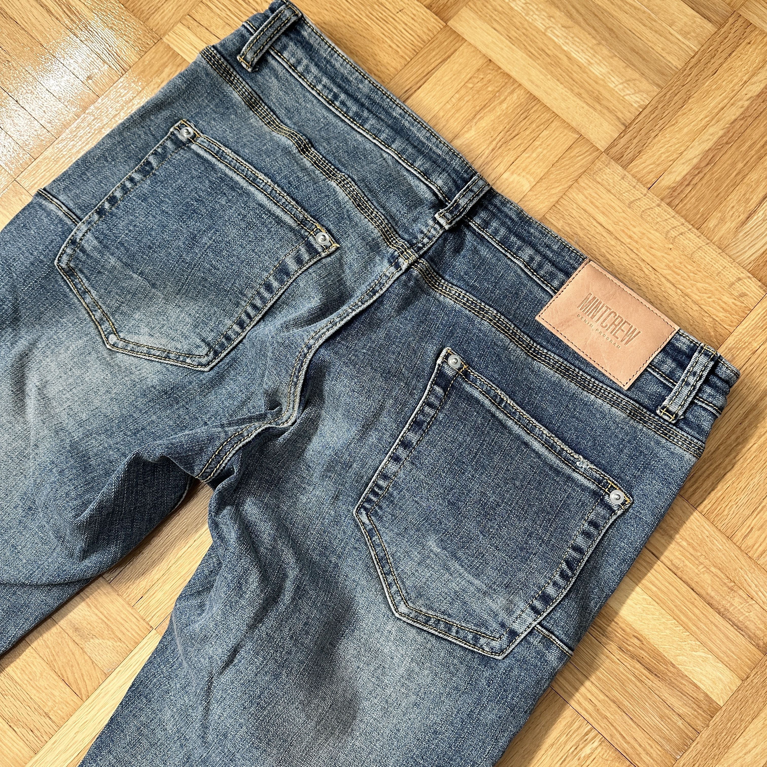Mintcrew MintCrew Patch Repair Denim Indigo Size 34 Brand New Size US 34 / EU 50 - 7 Thumbnail