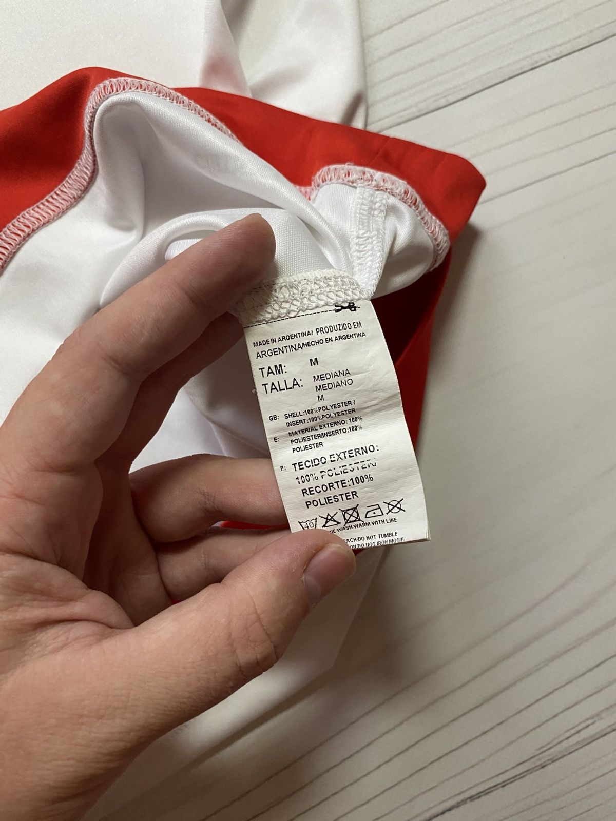 Adidas Adidas River Plate 2016/17 home soccer football y2k jersey Size US M / EU 48-50 / 2 - 4 Thumbnail