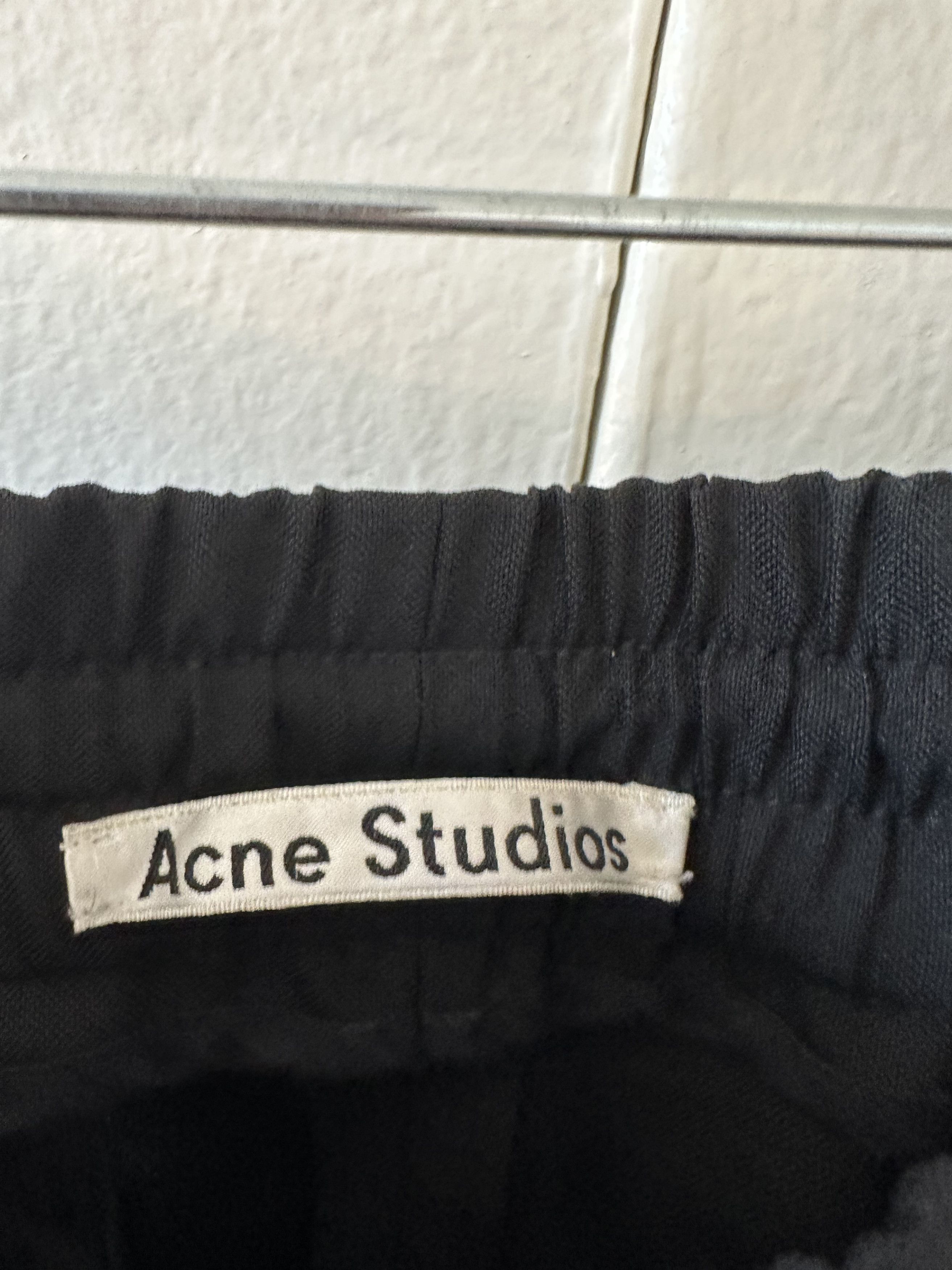 Acne Studios Acne Studios Wool/Mohair Ryder Trousers Size US 30 / EU 46 - 4 Thumbnail