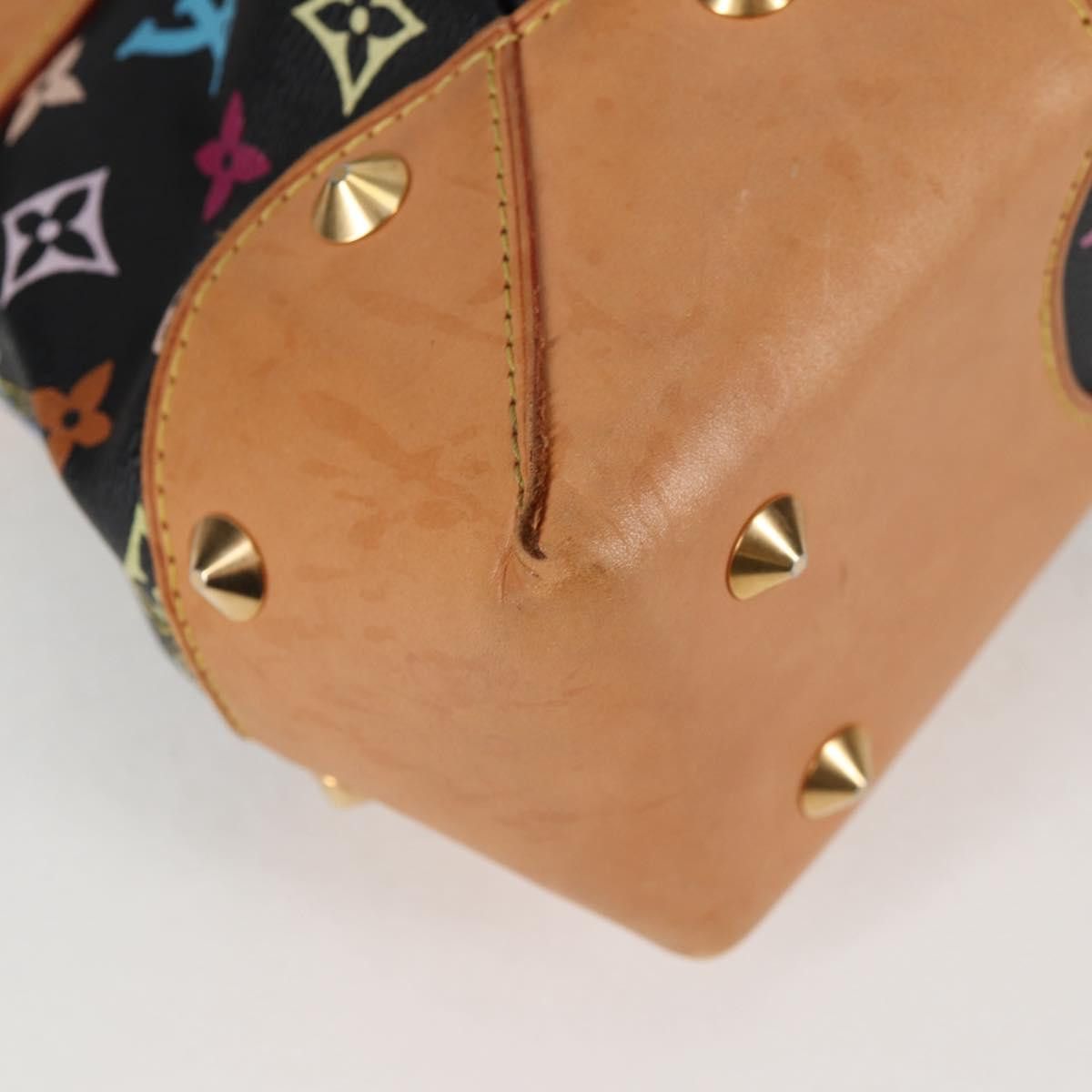 Louis Vuitton LOUIS VUITTON Monogram Multicolor Judy MM Bag Black M40256 Size ONE SIZE - 9 Thumbnail