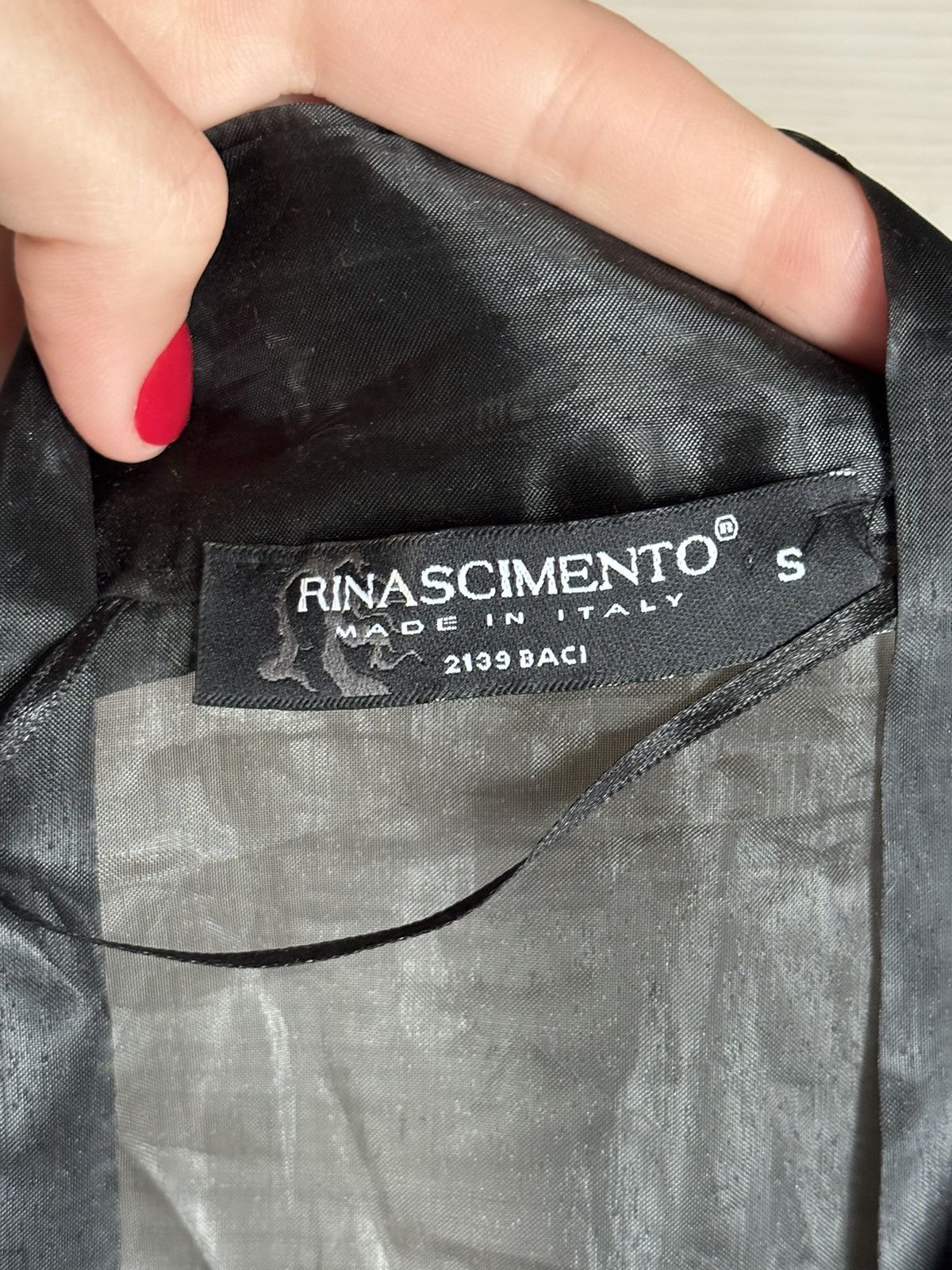 Vintage Rina Scimento vintage mesh bolero lace up blouse coquette Size S / US 4 / IT 40 - 9 Thumbnail