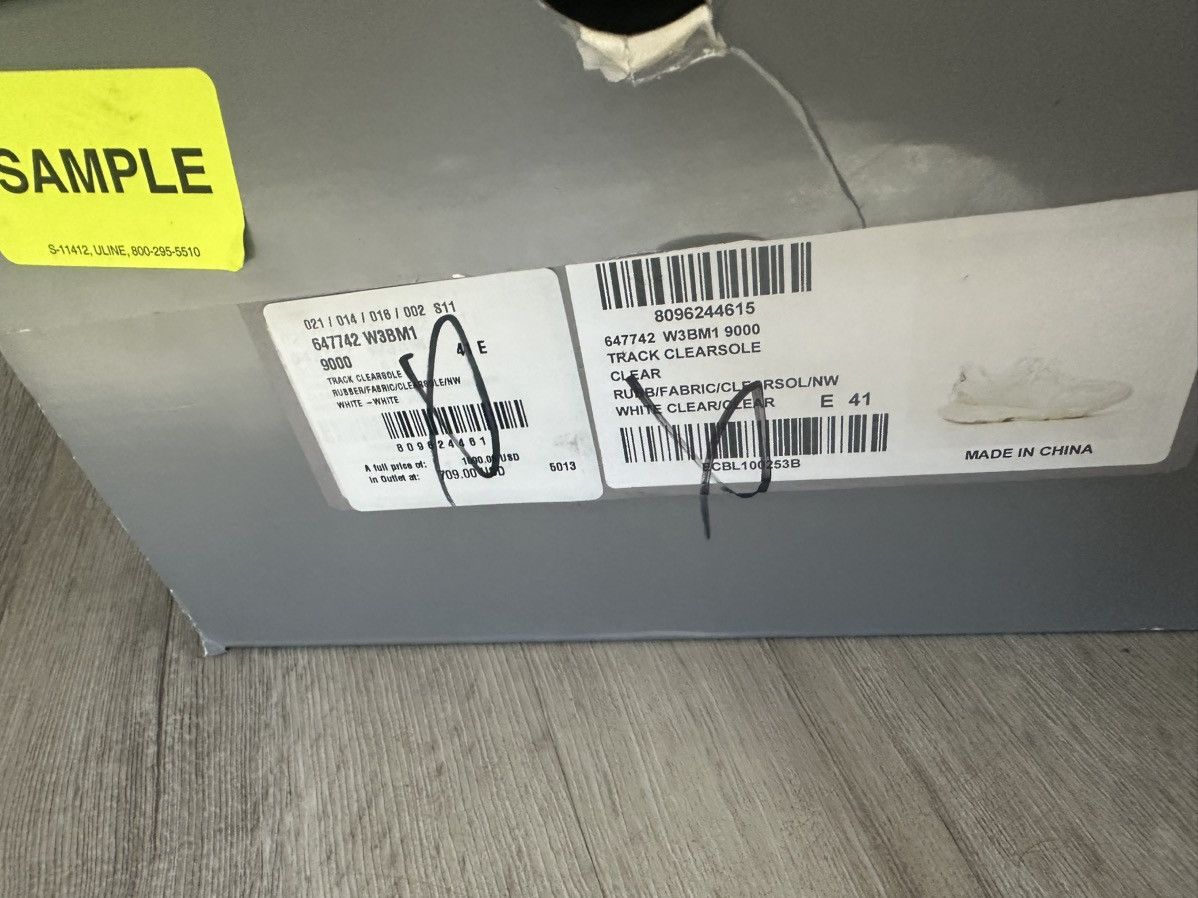 Balenciaga BRAND NEW NEVER WORN SAMPLE TRACK SNEAKERS Size US 8.5 / EU 41-42 - 7 Thumbnail