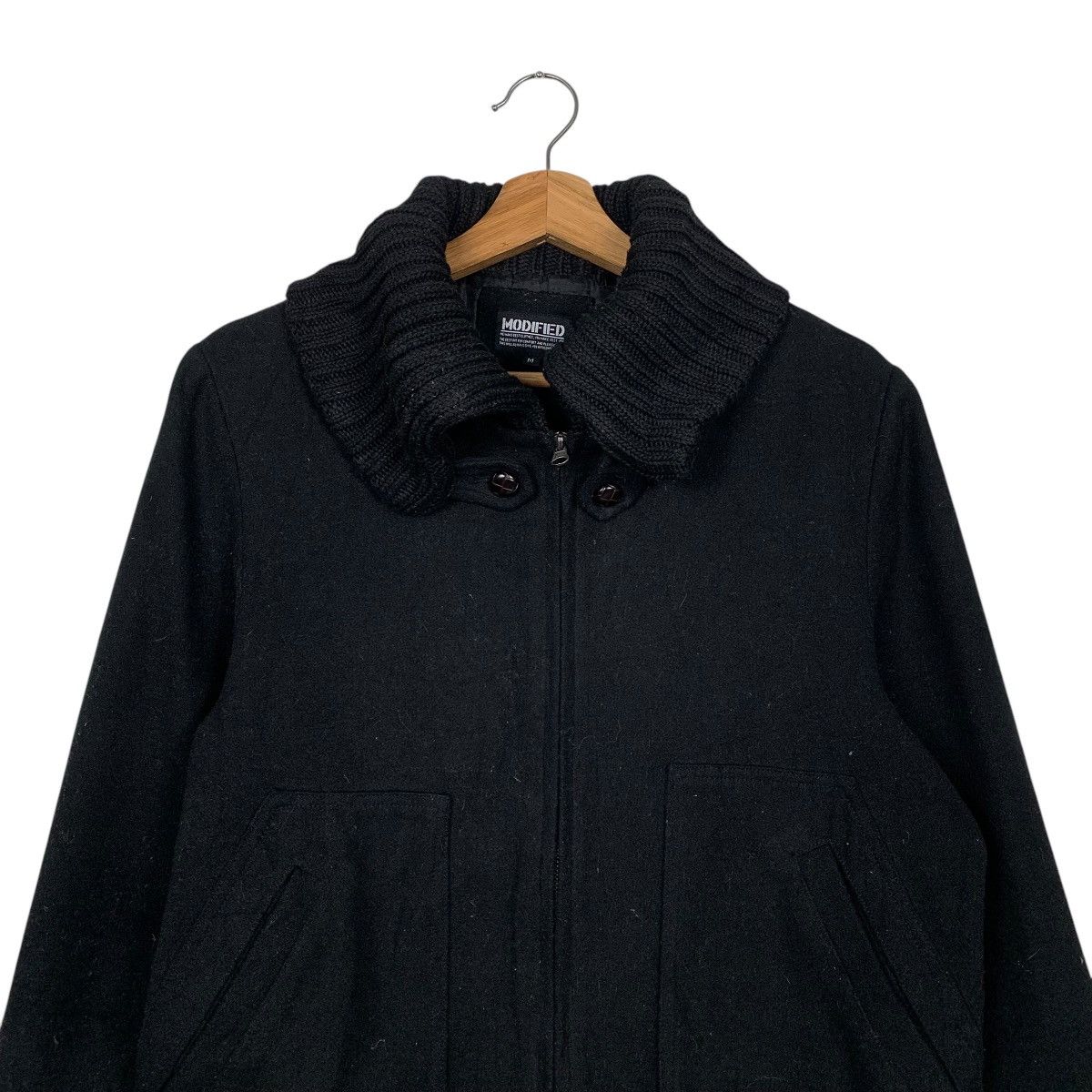 Japanese Brand Black Japanese Brand Modified Jacket Size US M / EU 48-50 / 2 - 2 Thumbnail