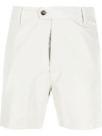 Tom Ford o1loc1c0724 TFP260 Faille Short in Whtie Size US 31 - 1 Thumbnail