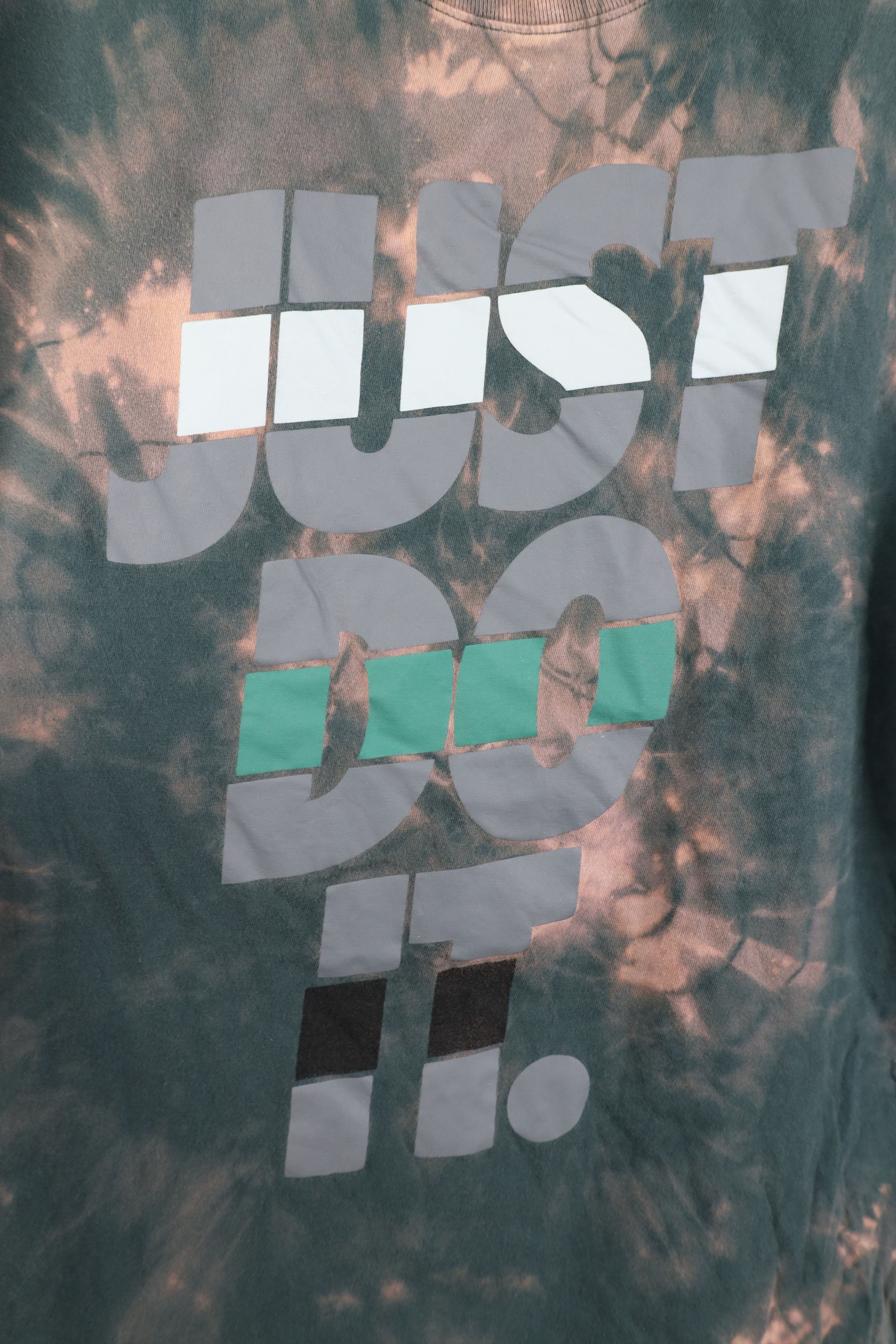 Nike Vintage Y2K Nike Acid Wash Just Do It Short Sleeve T-Shirt Size US M / EU 48-50 / 2 - 4 Thumbnail