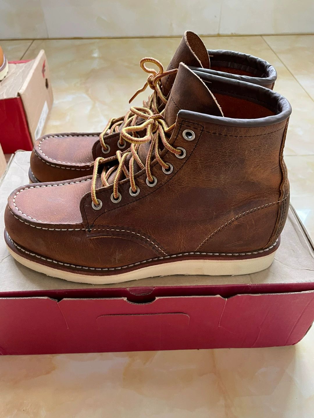 Red Wing RED WING 8876 Work Boot US6 3-4W Boxed Moldy Hardware Size US 6 / EU 39 - 4 Thumbnail