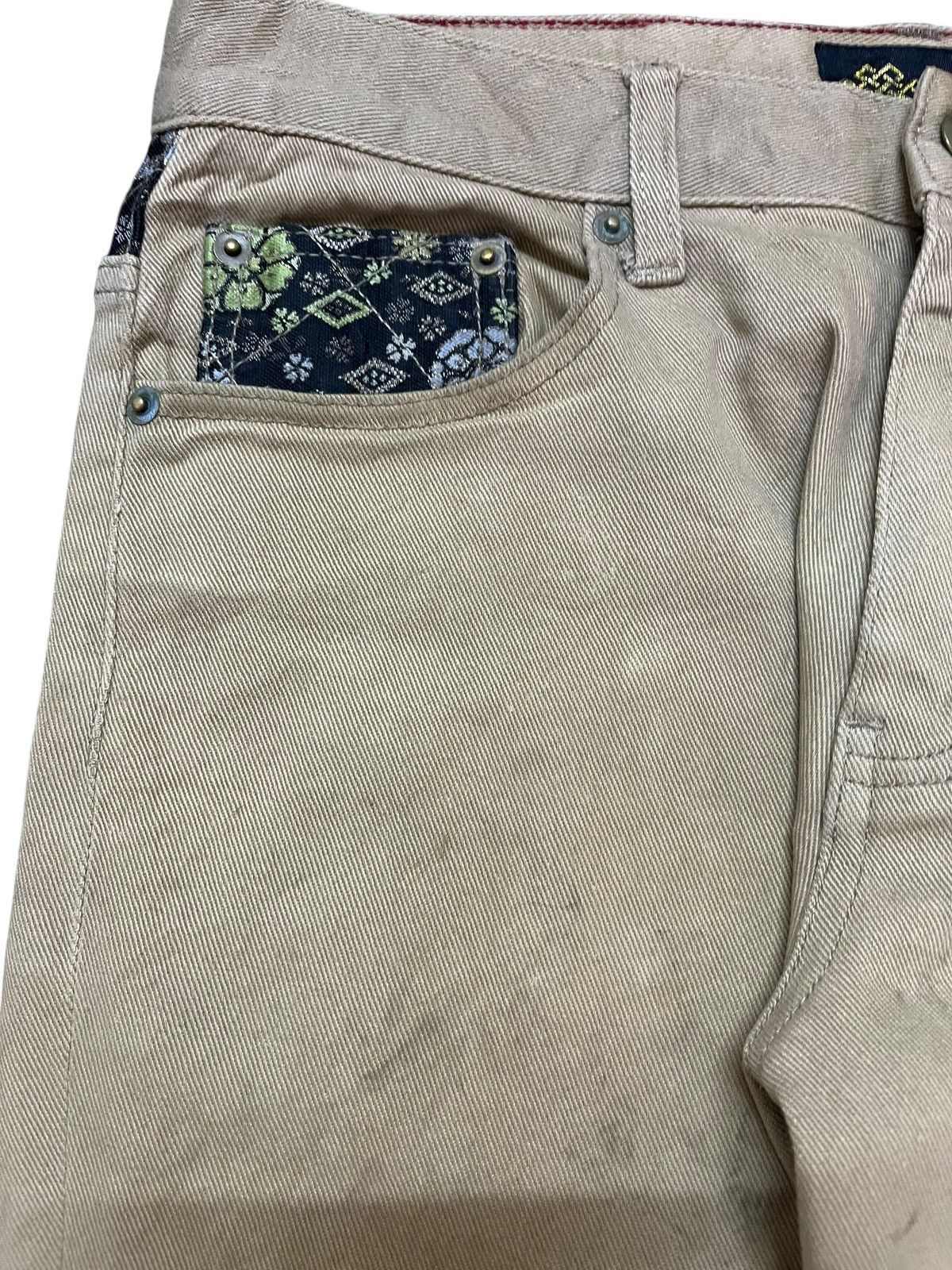 Yasuyuki Ishii Vintage Japanese Brand Dragon Embroidery Sukajan Style Denim Size US 31 - 4 Thumbnail