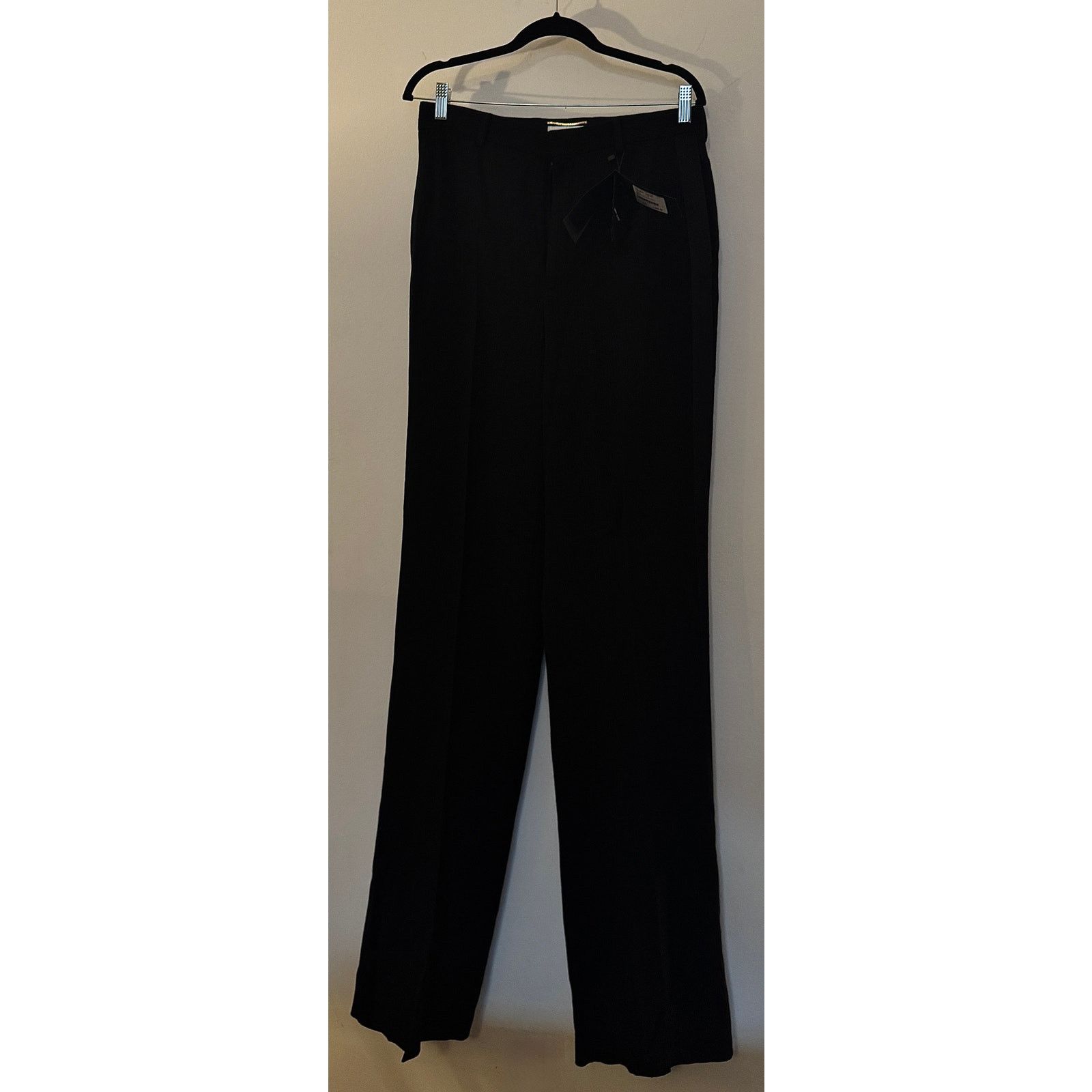 Saint Laurent Paris Saint Laurent NWT Fluid Wool Trousers Size 32" / US 10 / IT 46 - 1 Thumbnail