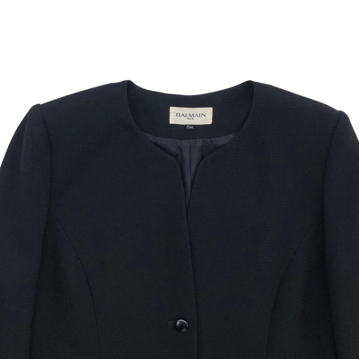 Balmain Balmain Paris Black Women Button Up Blazer /Jacket Size M / US 6-8 / IT 42-44 - 4 Thumbnail