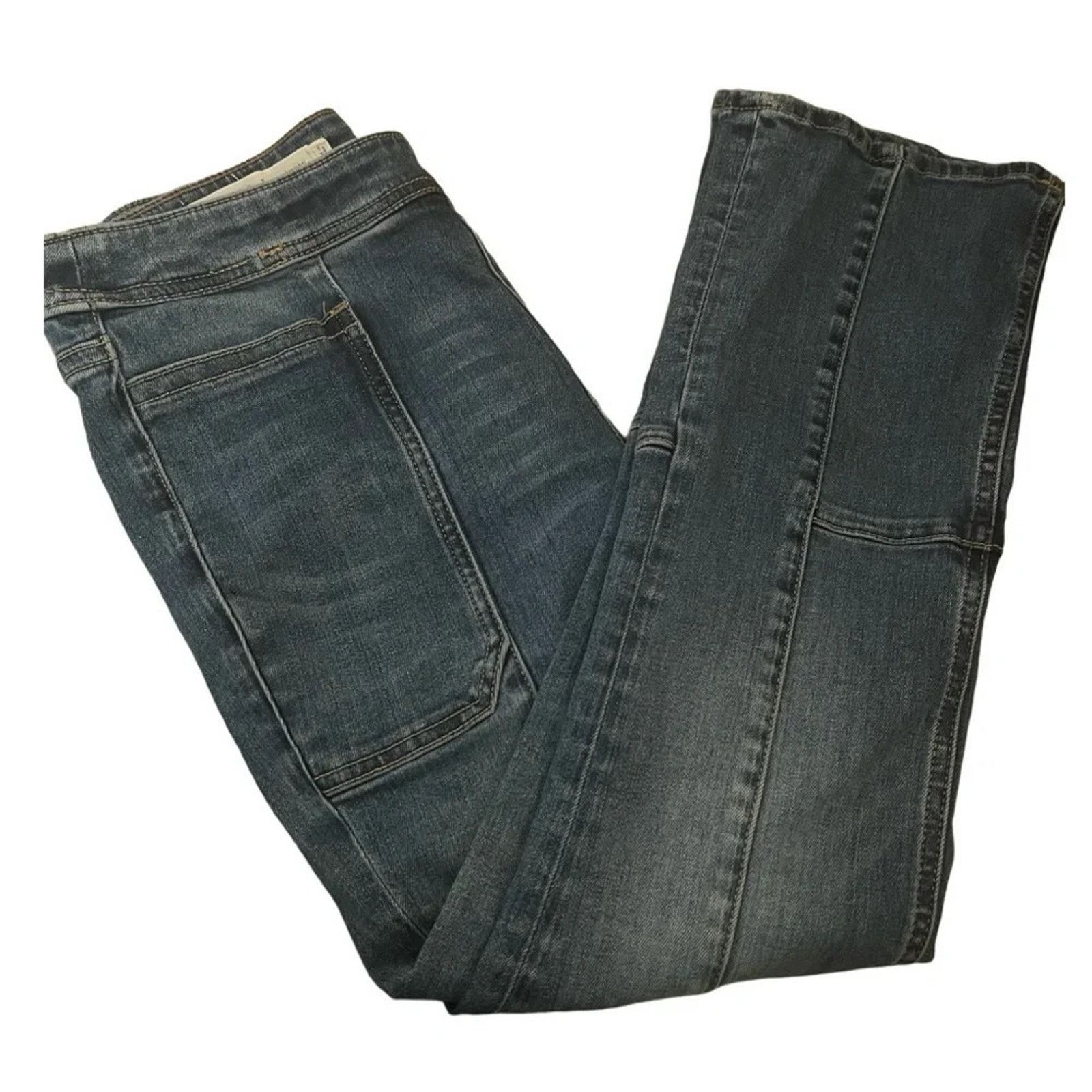 The Unbranded Brand Pilcro by Anthropologie Utility high-rise boot cut jeans, 26 Size 26" / US 2 / IT 38 - 6 Thumbnail