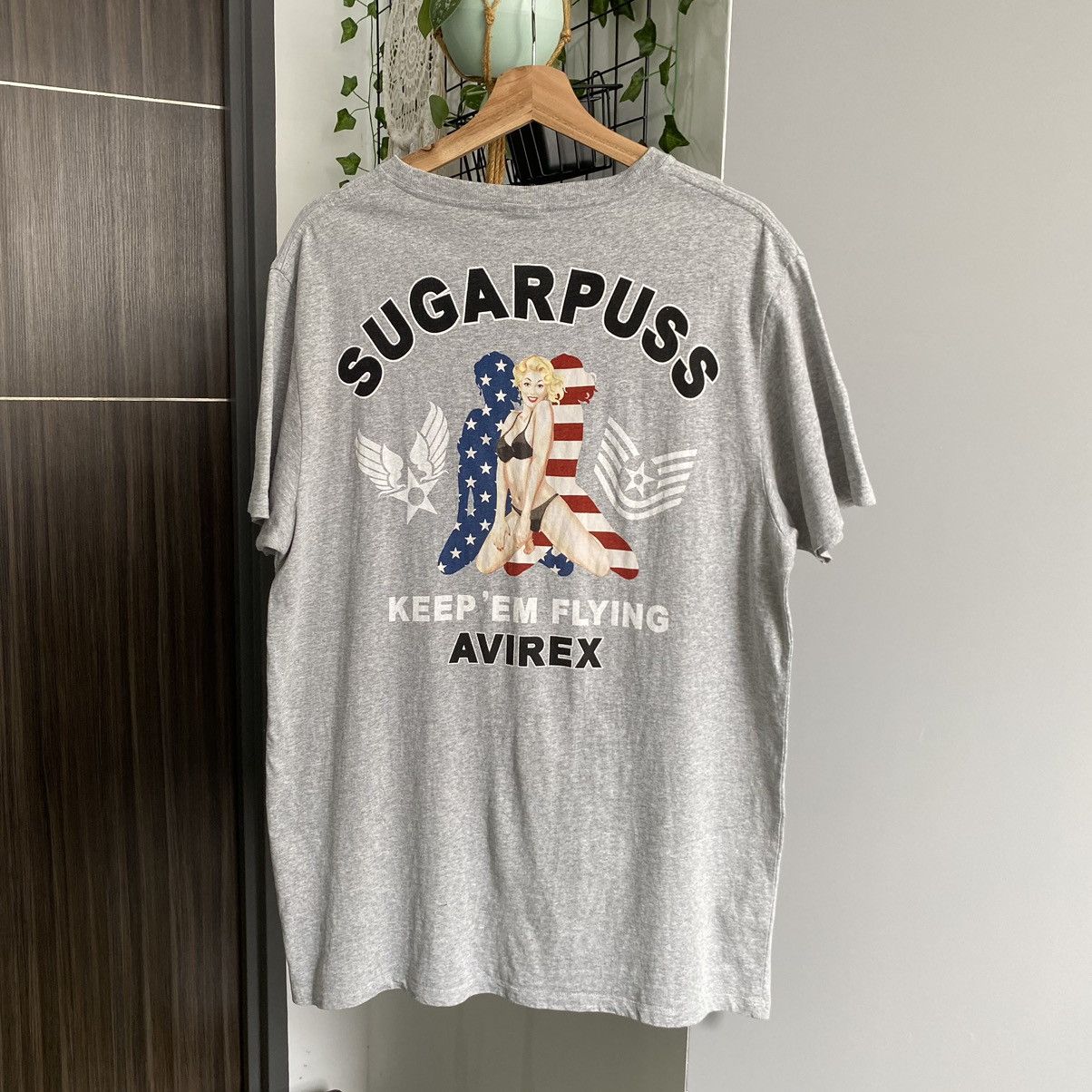 Avirex Vintage Avirex US Air Force ERD PORNSTAR GRUNGE TEE Size US XL / EU 56 / 4 - 1 Thumbnail
