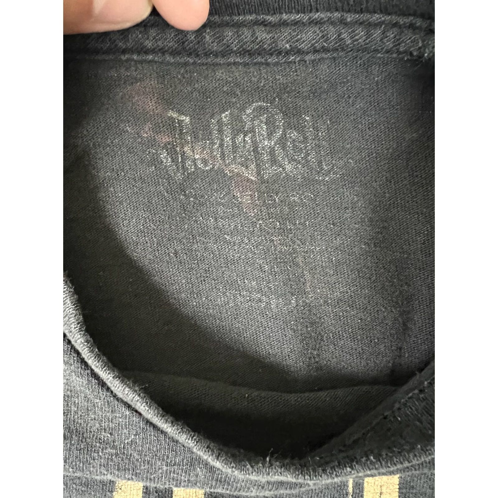 Vintage Jelly Roll T-Shirt Black M Womens Short Sleeve Crew Neck Graphic Print Guitar 100 Percent Authentic Music Size M / US 6-8 / IT 42-44 - 5 Thumbnail