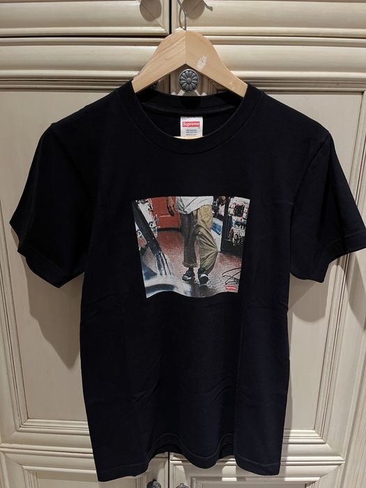 Supreme kids tee outlet black