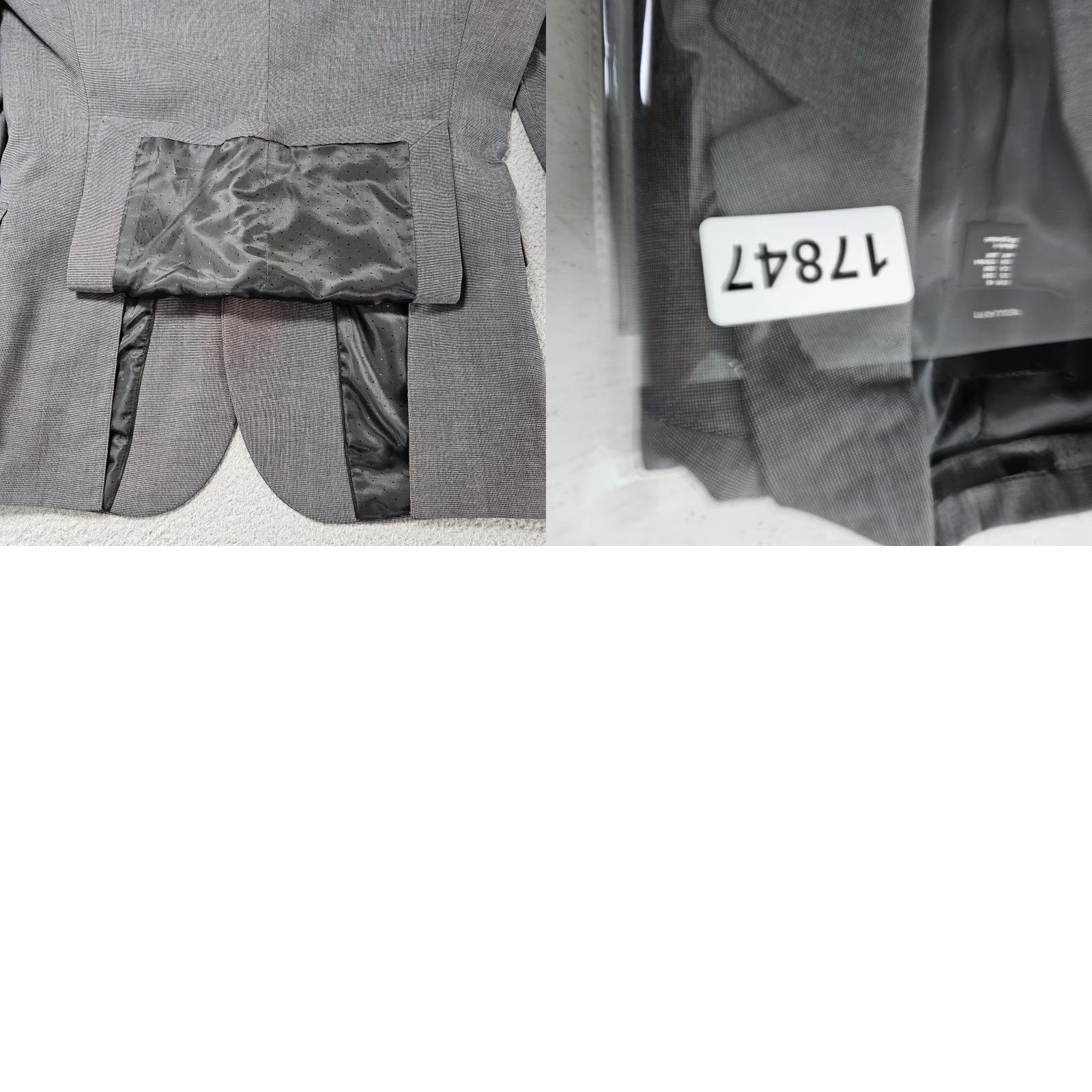 H&M H&M Blazer Mens 38R Grey Regular Fit Stretch Sport Coat 2 Button Suit Jacket Shirt? Size 38R - 9 Thumbnail