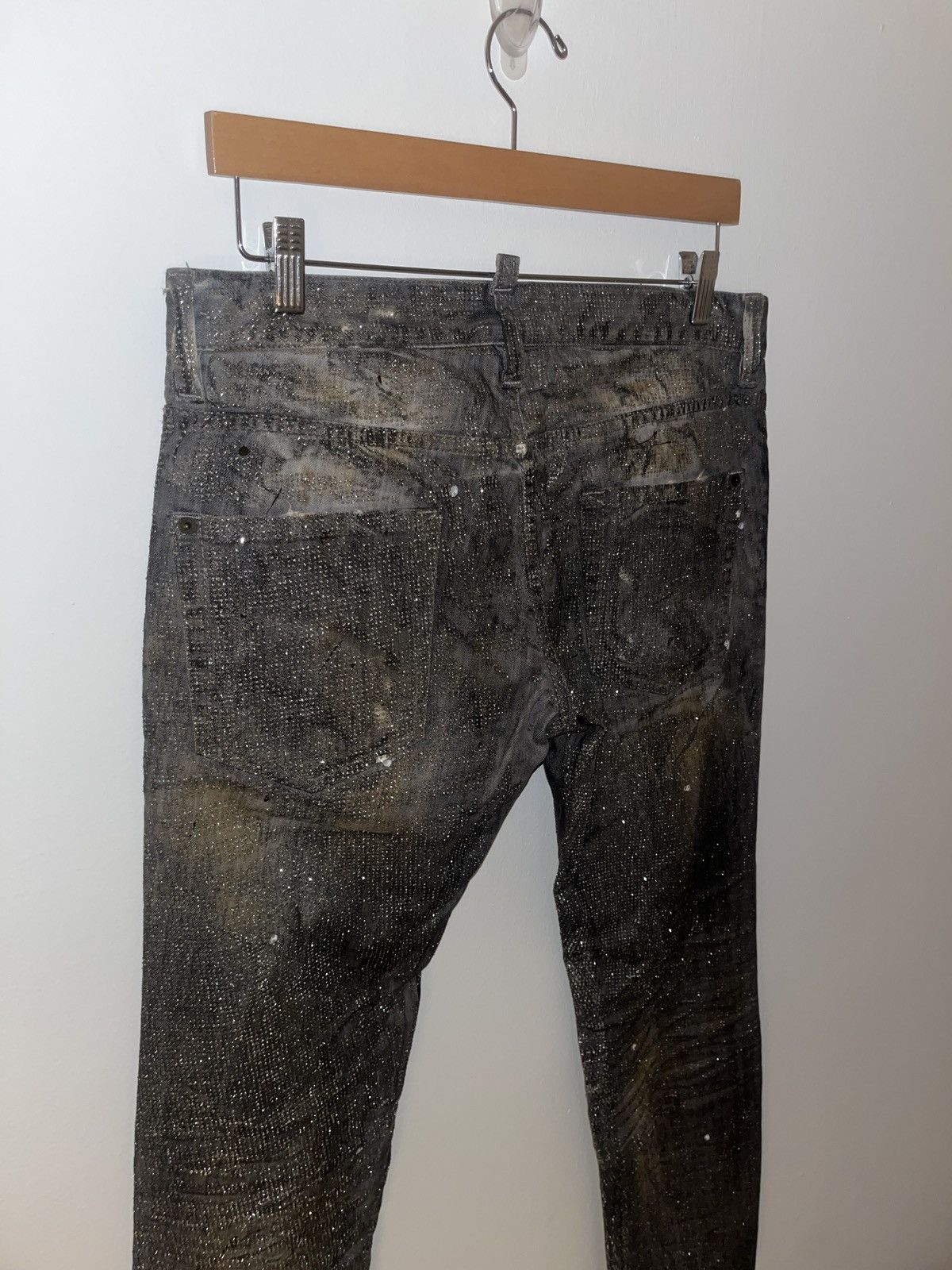 Dsquared2 Dsqaured Glitter Jeans 2010 Size US 32 / EU 48 - 9 Thumbnail