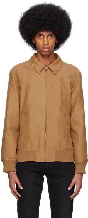 A.P.C. A.P.C Moleskin Gilles Blouson Jacket Size US S / EU 44-46 / 1 - 2 Thumbnail